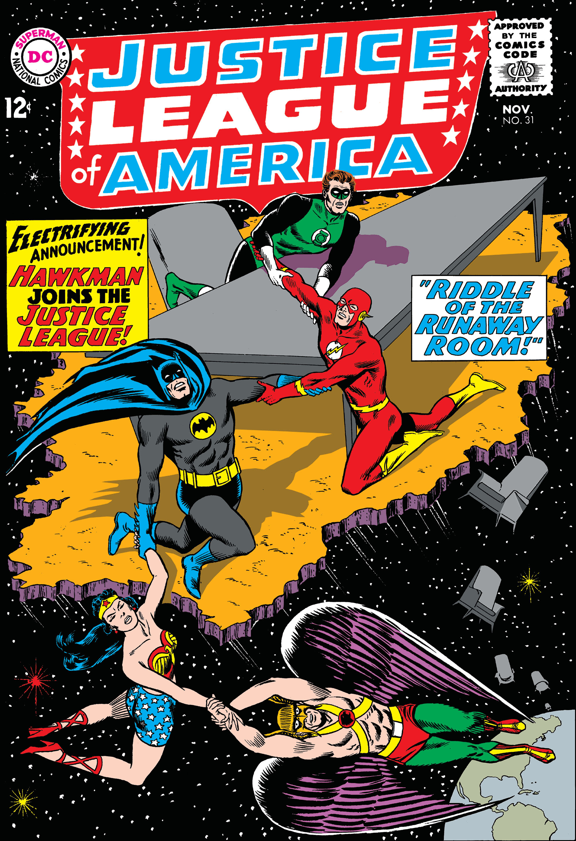 Read online Justice League of America (1960) comic -  Issue #31 - 1