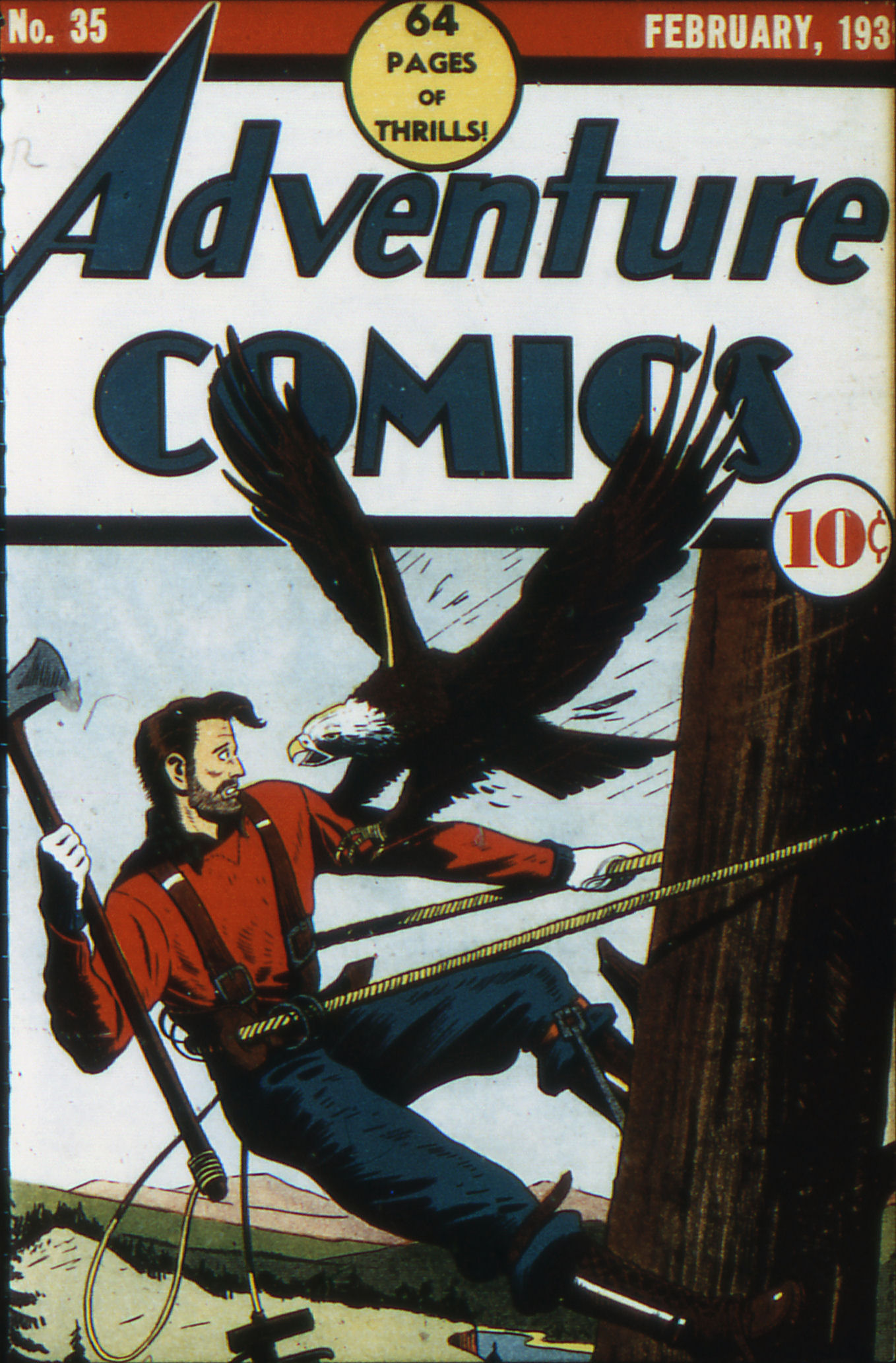 Read online Adventure Comics (1938) comic -  Issue #35 - 1