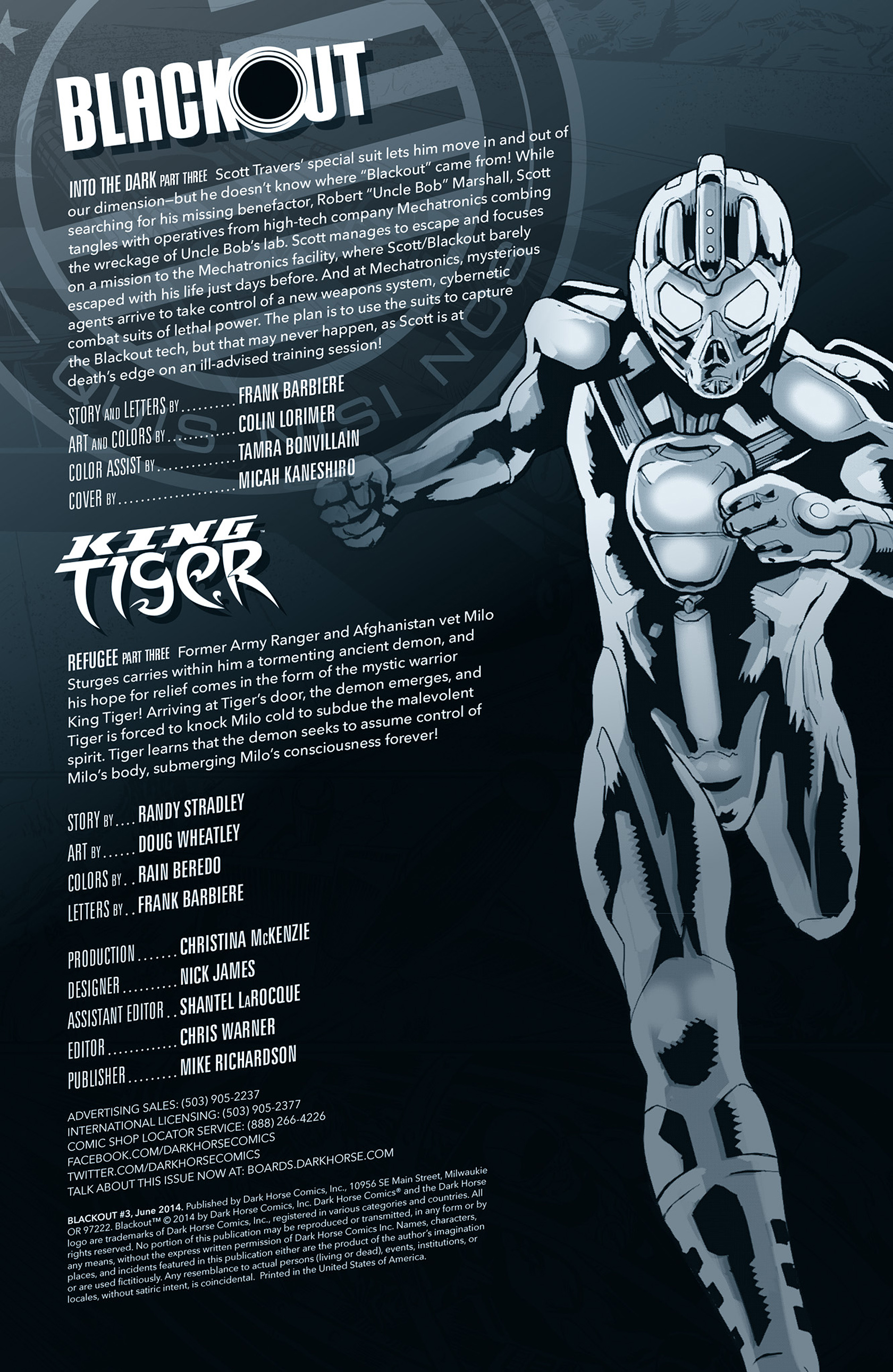 Read online Blackout comic -  Issue #3 - 2