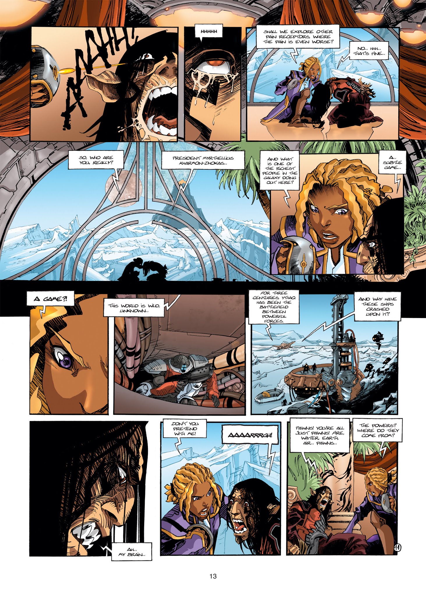 Read online Ythaq comic -  Issue #5 - 13