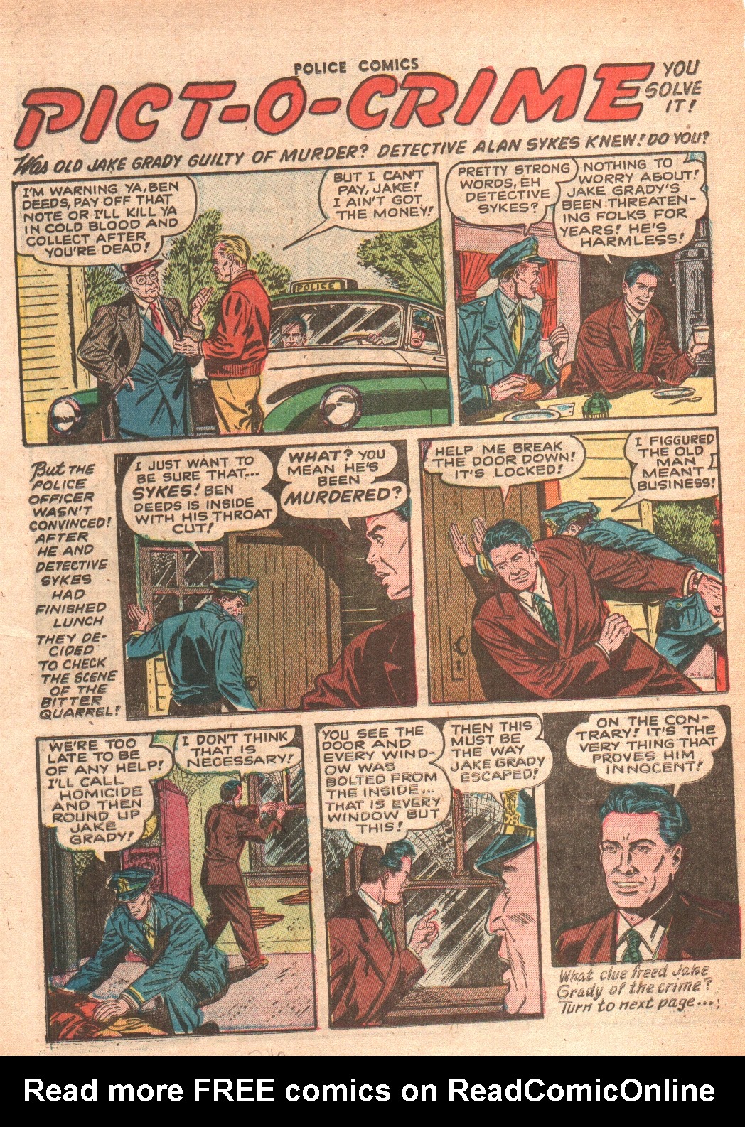 Read online Police Comics comic -  Issue #113 - 26