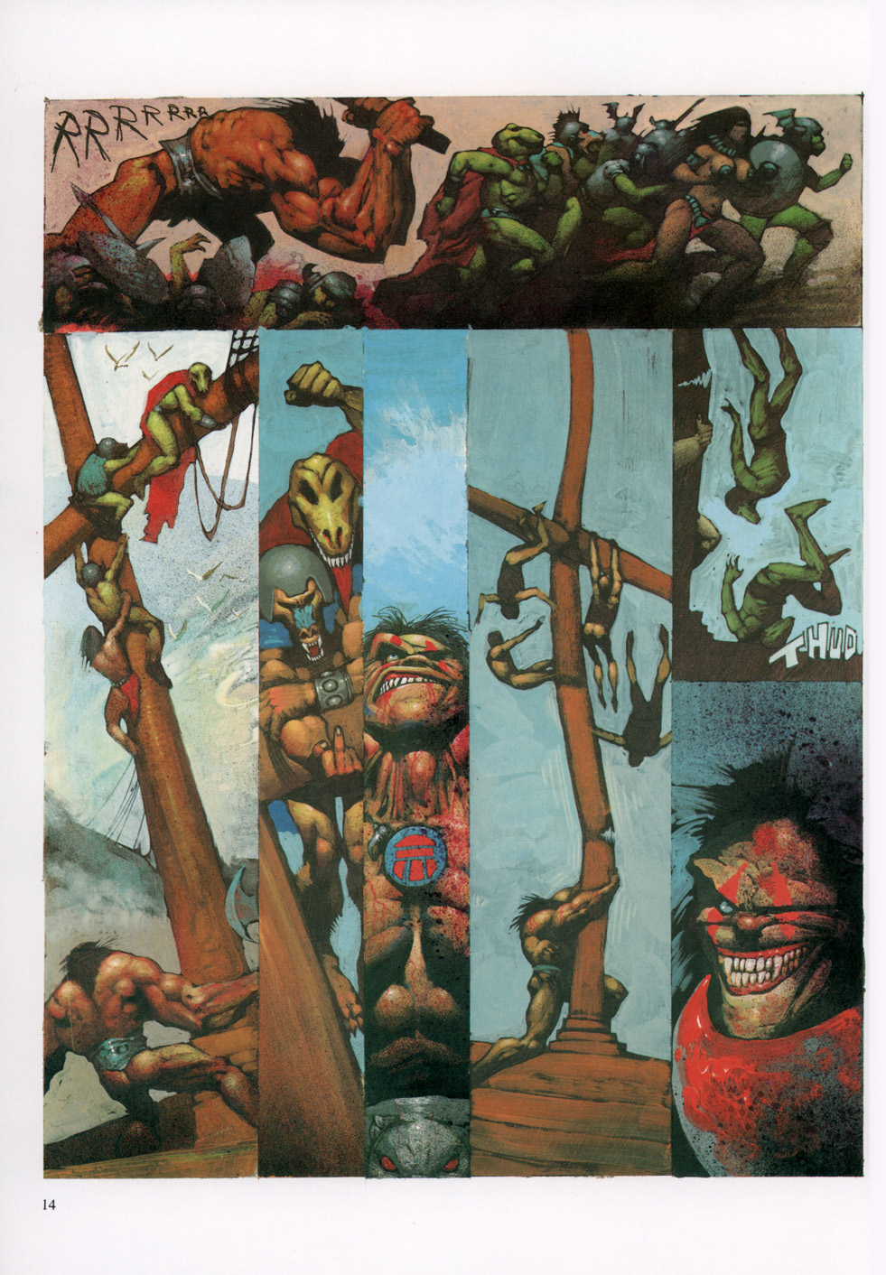 Read online Slaine: The Horned God (1993) comic -  Issue #5 - 15