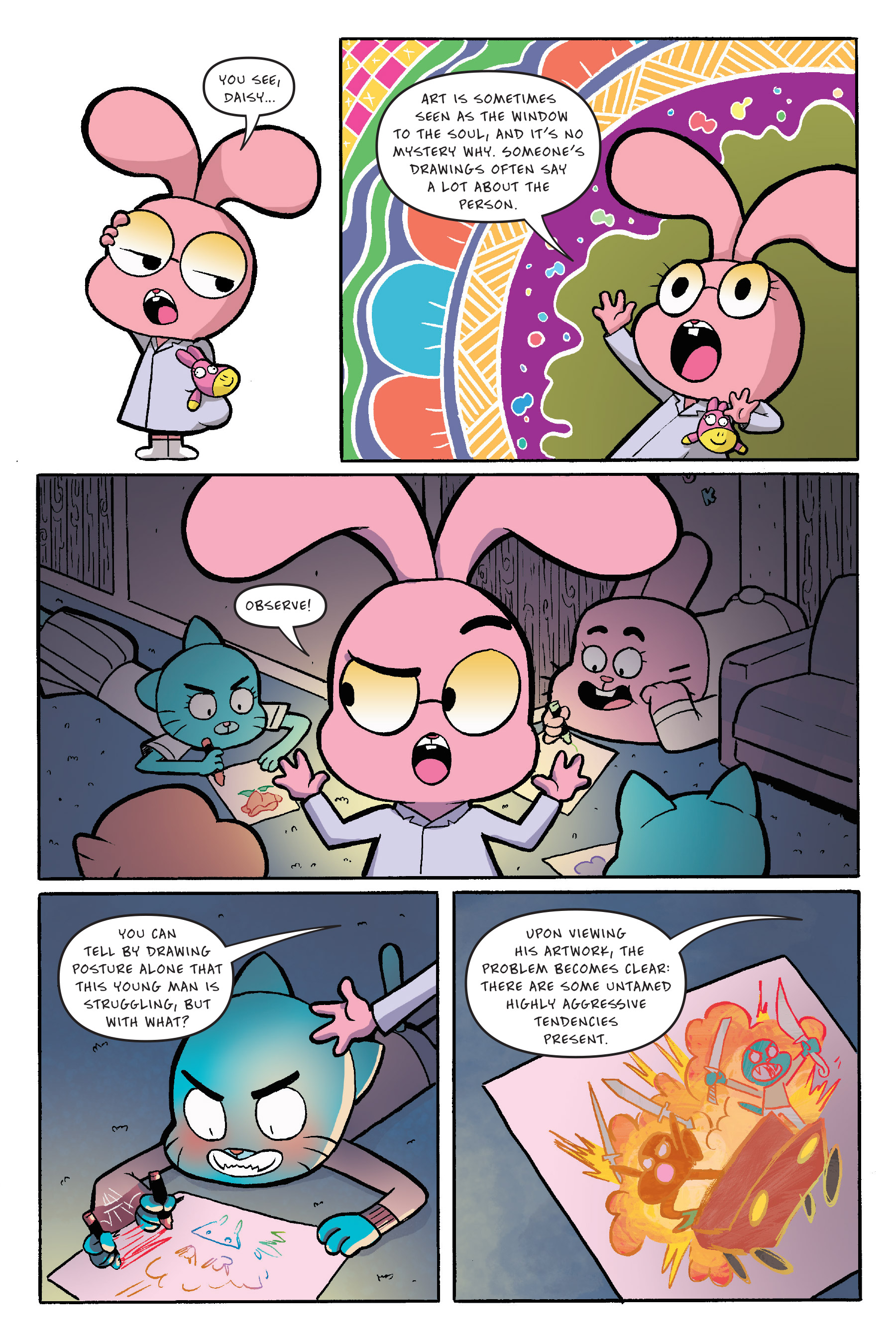 Read online The Amazing World of Gumball: The Storm comic -  Issue # TPB - 15