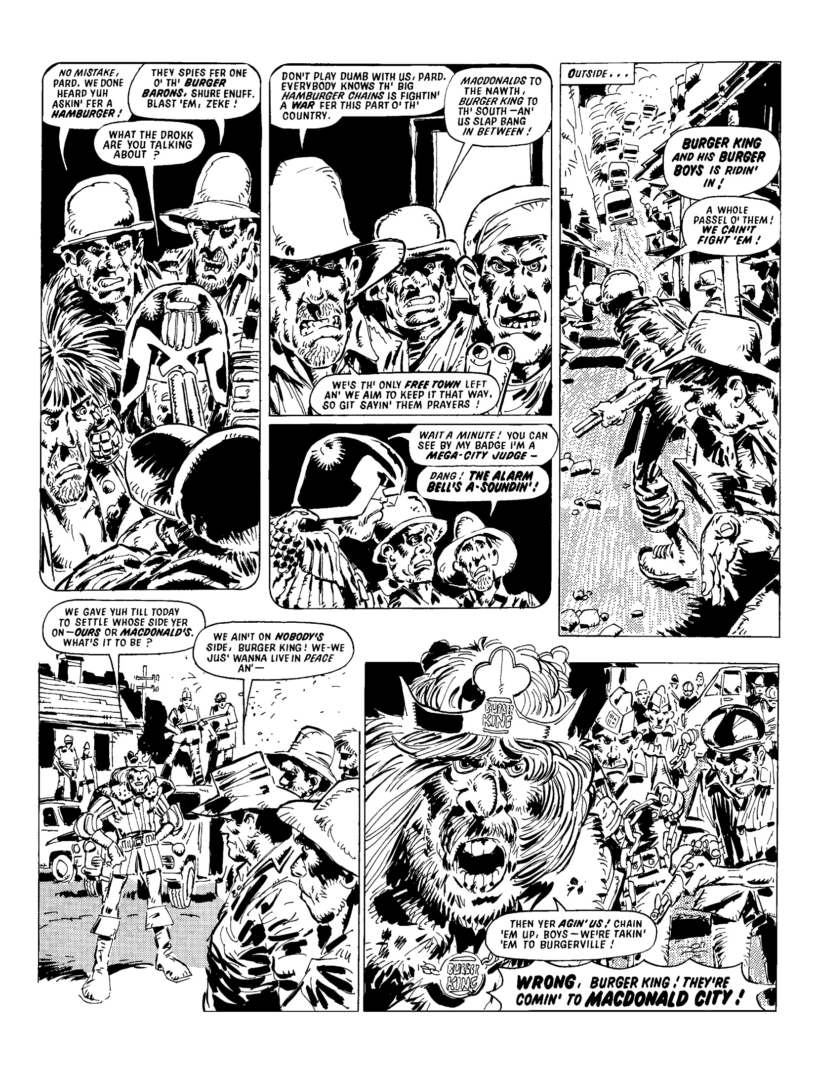 Read online Judge Dredd: The Cursed Earth Uncensored comic -  Issue # TPB - 76