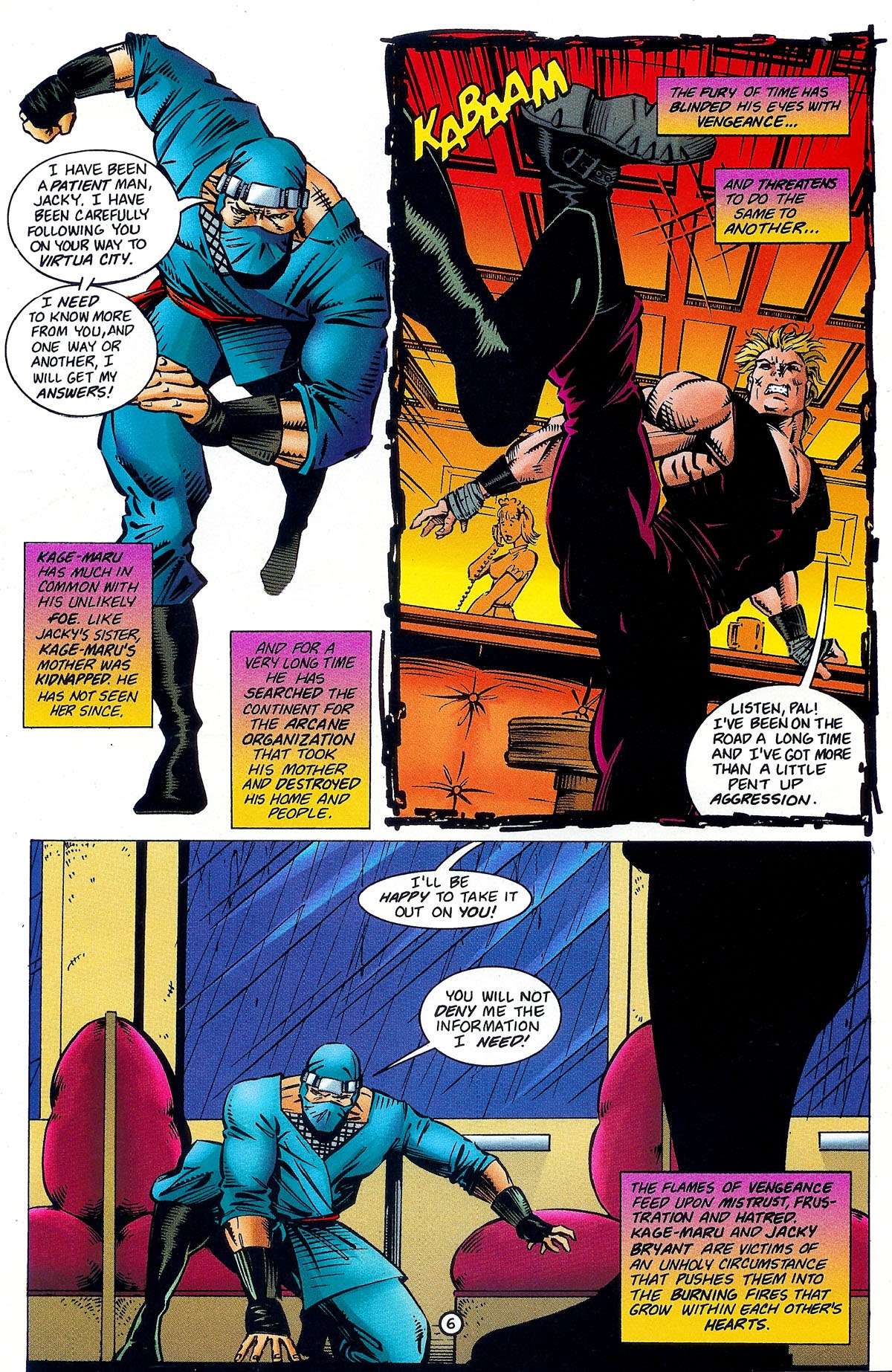 Read online Virtua Fighter comic -  Issue # Full - 22