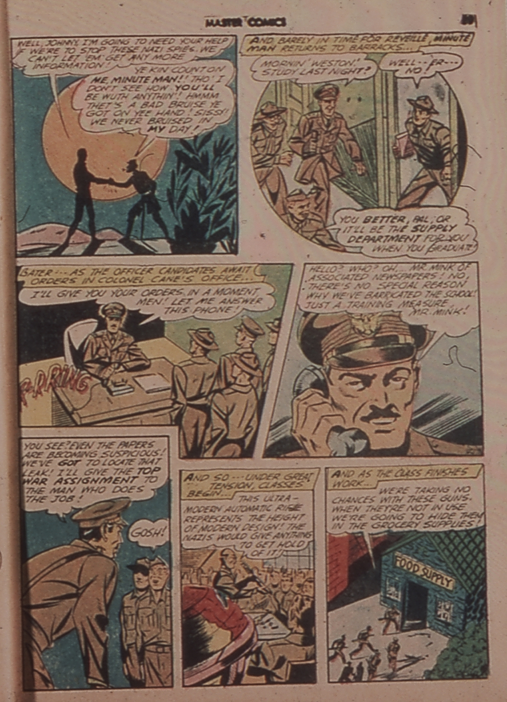 Read online Master Comics comic -  Issue #40 - 59