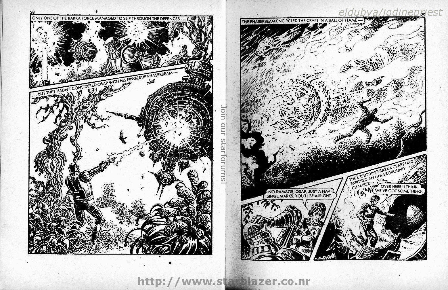 Read online Starblazer comic -  Issue #125 - 16