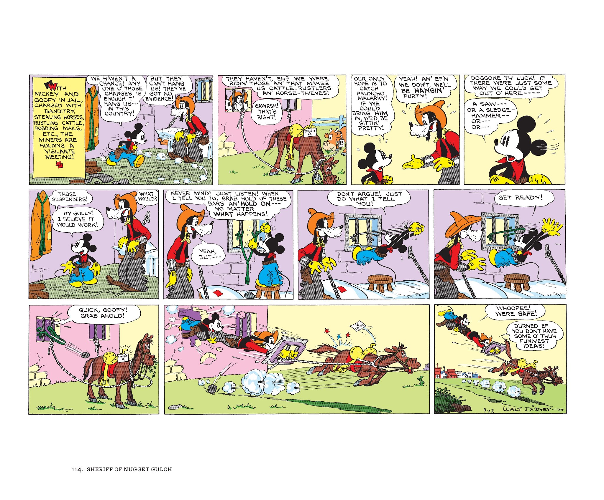 Read online Walt Disney's Mickey Mouse Color Sundays comic -  Issue # TPB 2 (Part 2) - 14