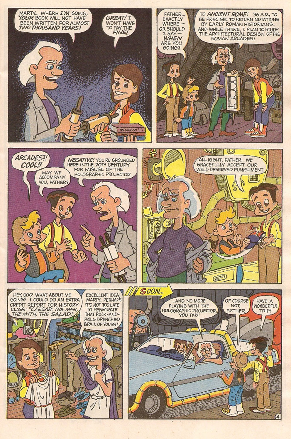 Read online Back to the Future (1991) comic -  Issue #3 - 6