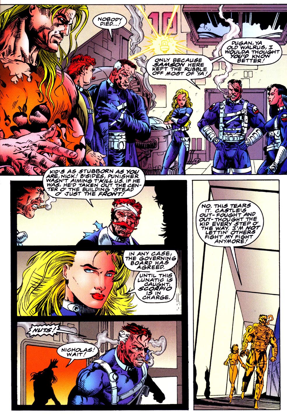 Read online Double Edge comic -  Issue # Issue Omega - 28