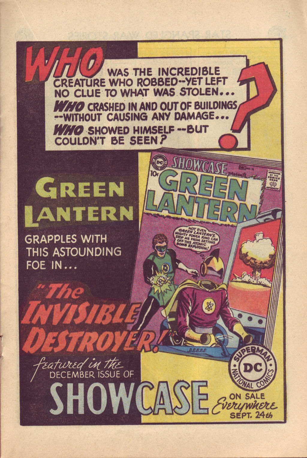 Read online Star Spangled War Stories (1952) comic -  Issue #87 - 17