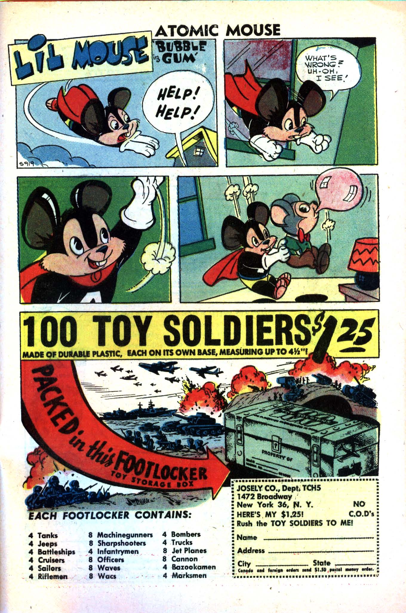 Read online Atomic Mouse comic -  Issue #21 - 31
