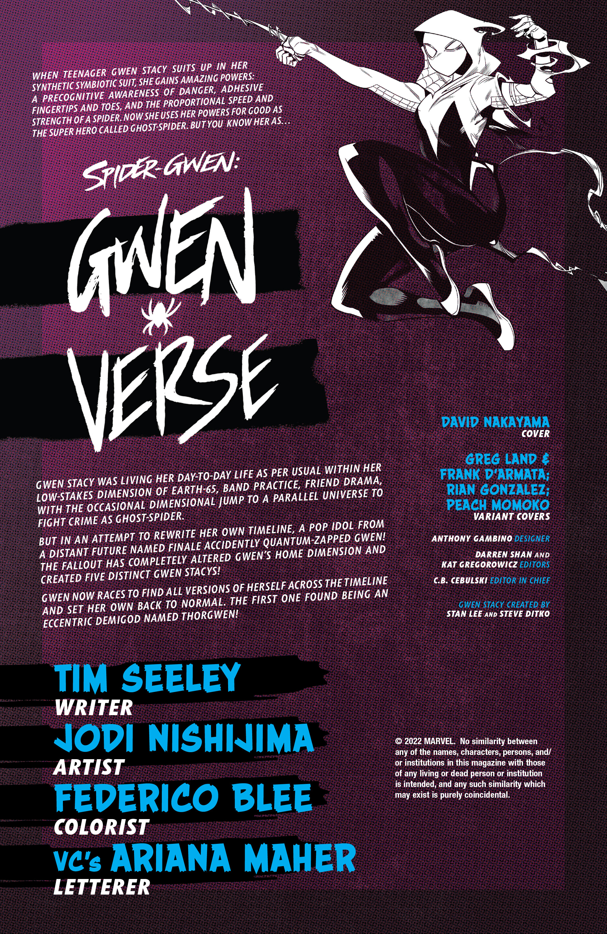 Read online Spider-Gwen: Gwenverse comic -  Issue #2 - 2