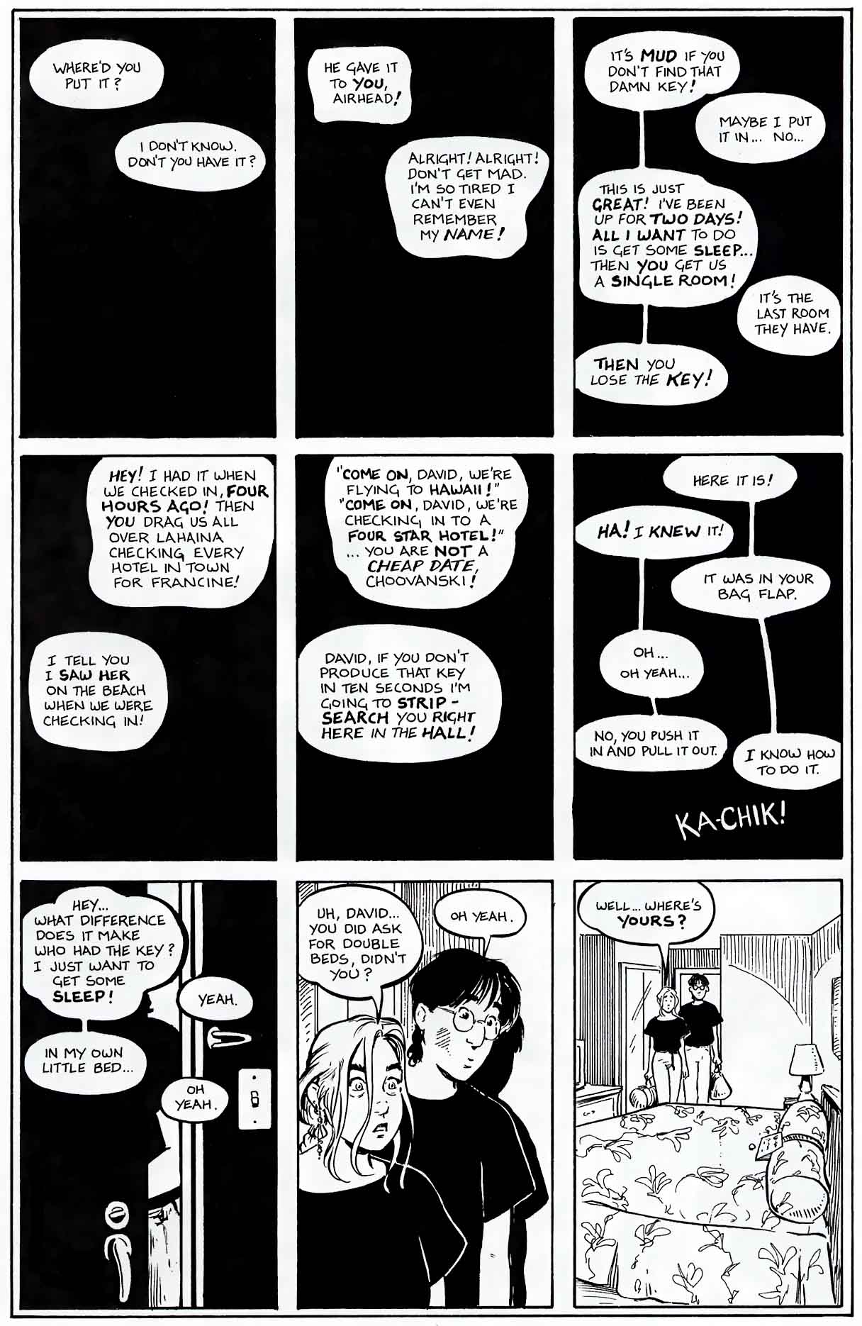 Read online Strangers in Paradise (1994) comic -  Issue #13 - 15
