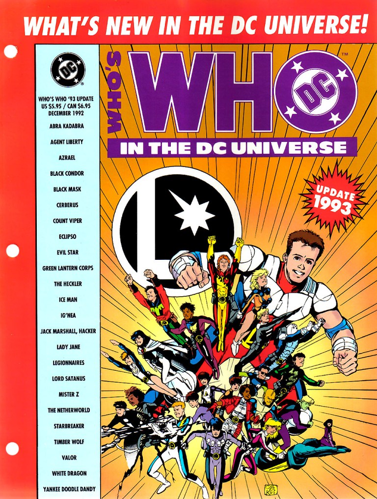 Read online Who's Who In The DC Universe Update 1993 comic -  Issue #1 - 1