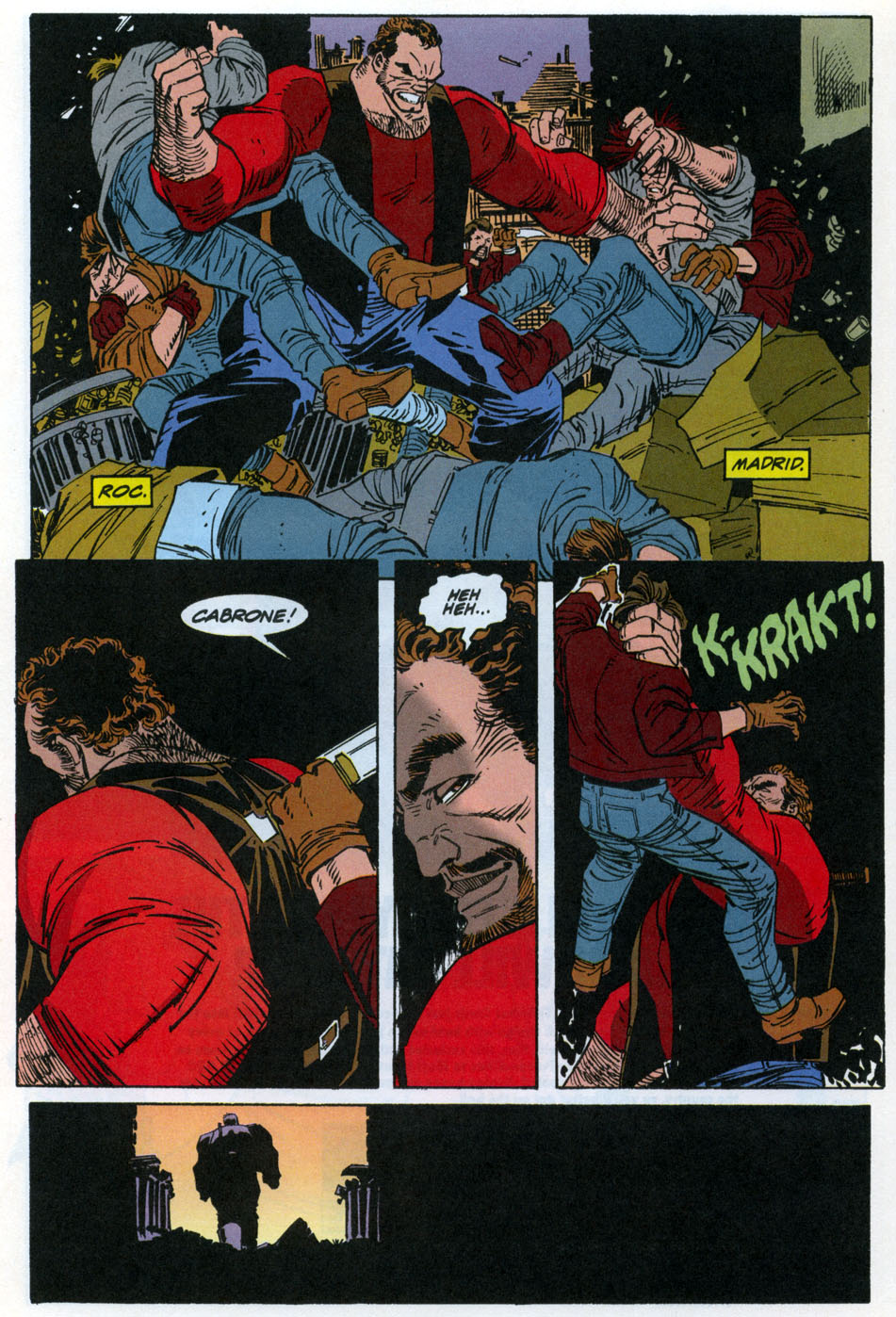 Read online The Punisher War Zone comic -  Issue #8 - 10