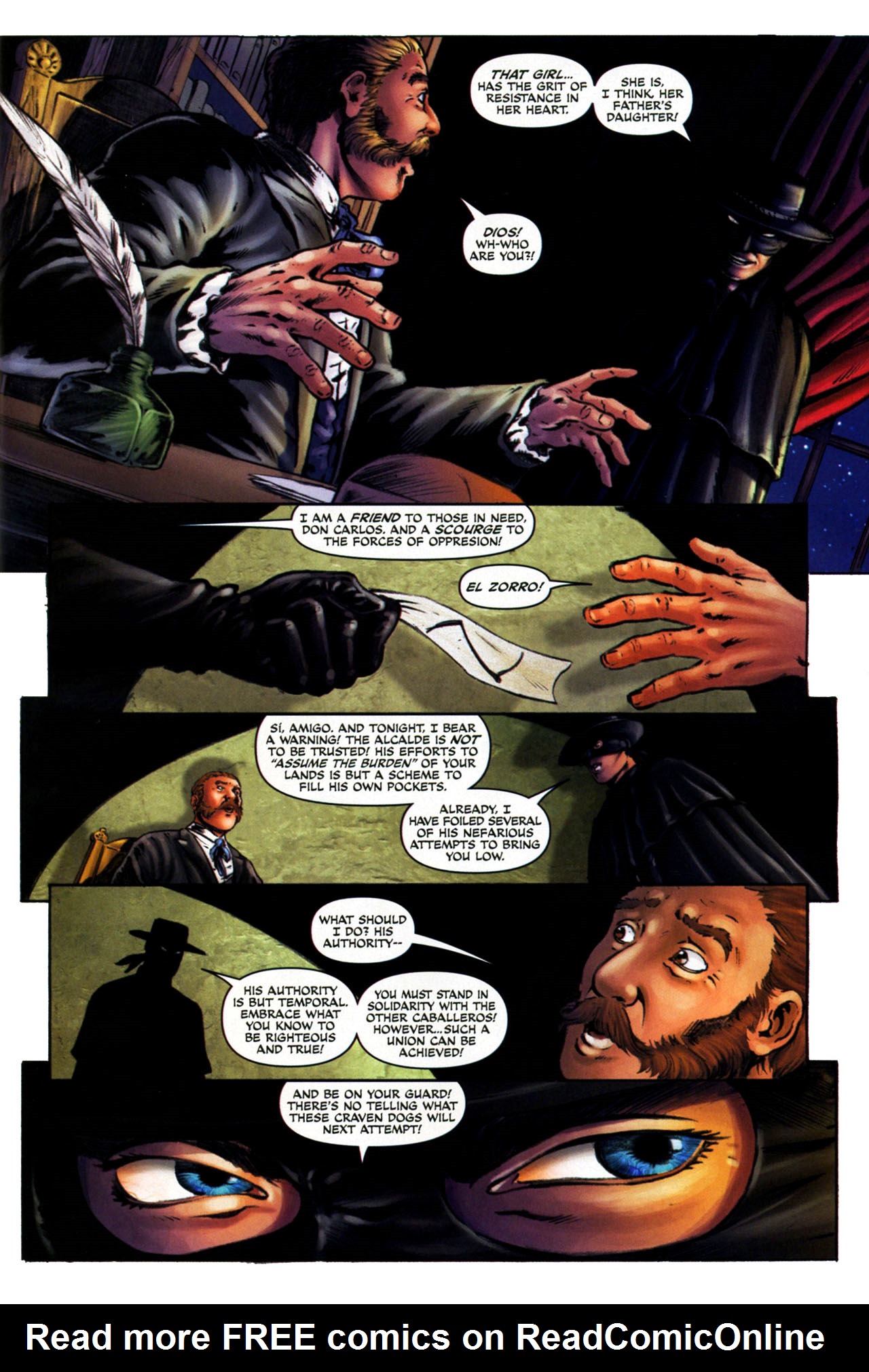 Read online Zorro (2008) comic -  Issue #12 - 25