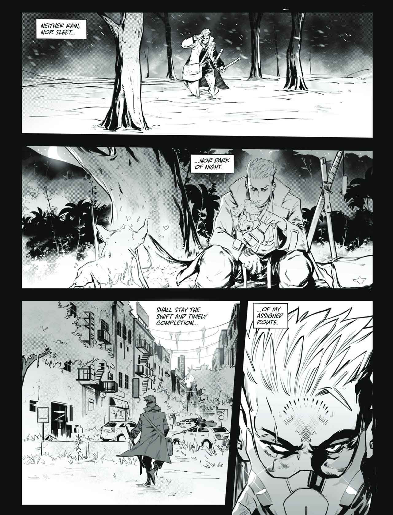 Read online Postmasters comic -  Issue #1 - 4