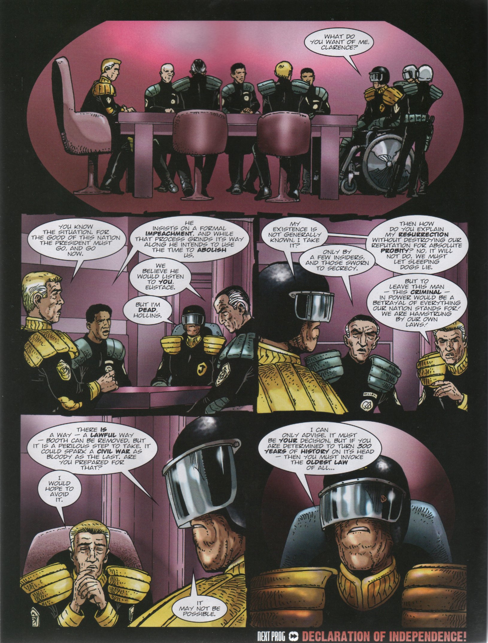 Read online Judge Dredd Origins comic -  Issue # TPB - 91