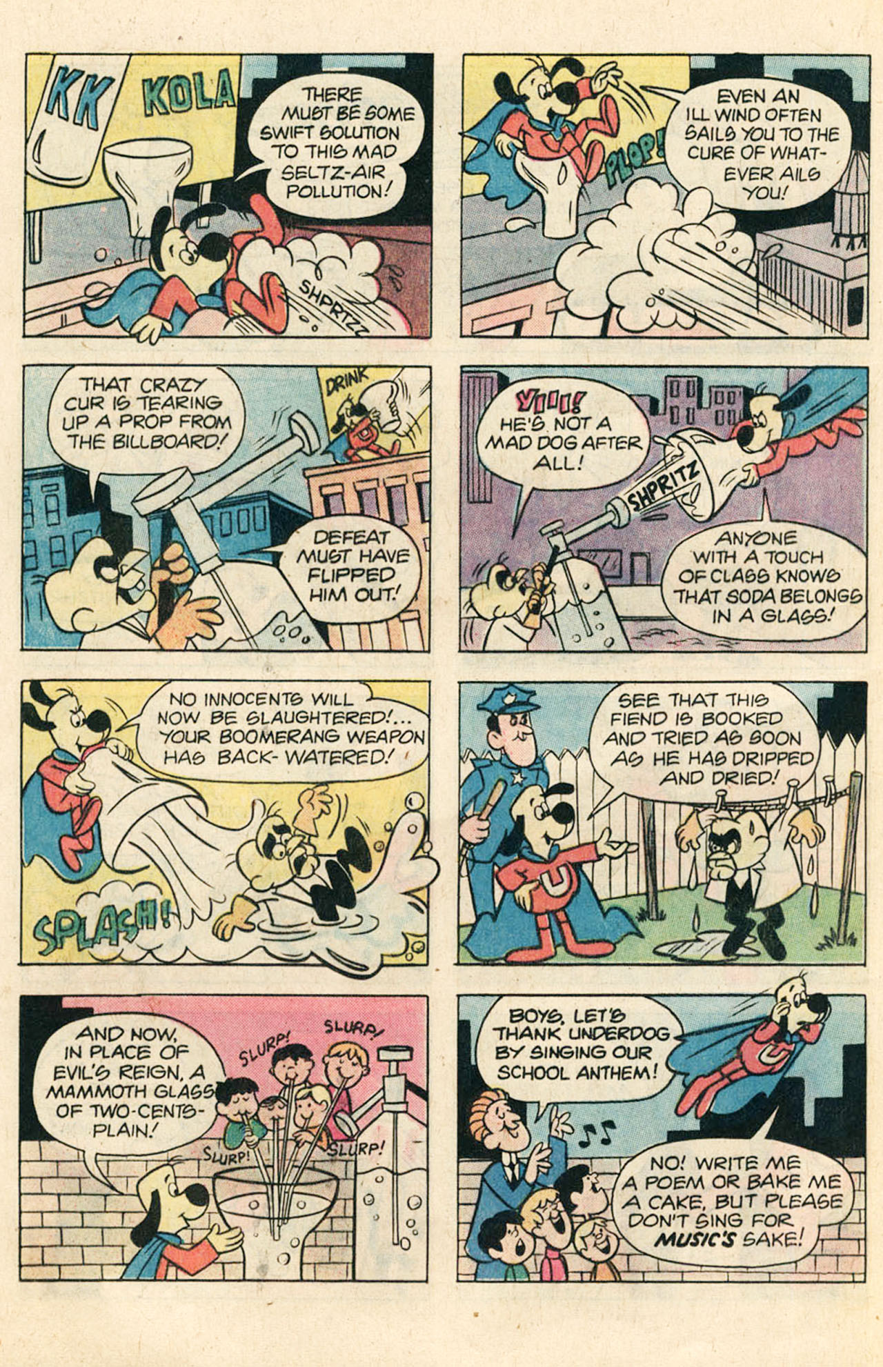 Read online Underdog (1975) comic -  Issue #13 - 12