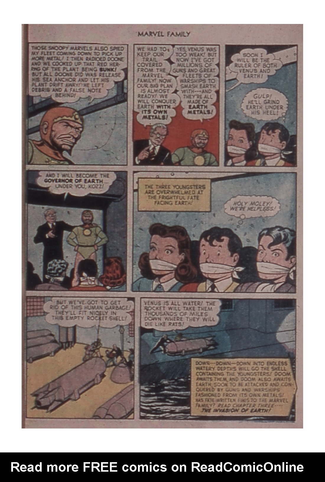 Read online The Marvel Family comic -  Issue #63 - 25