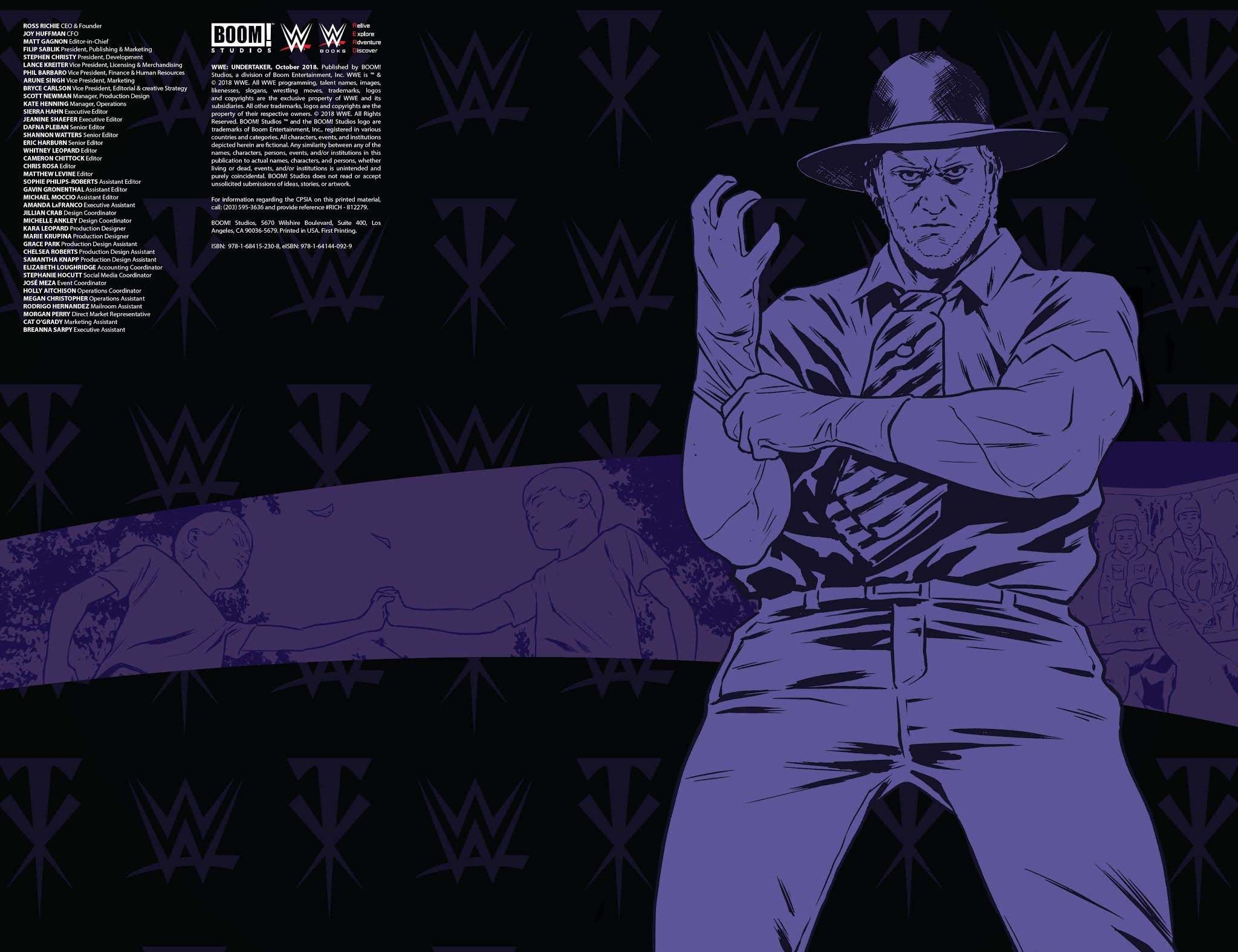 Read online WWE: Undertaker comic -  Issue # TPB - 3