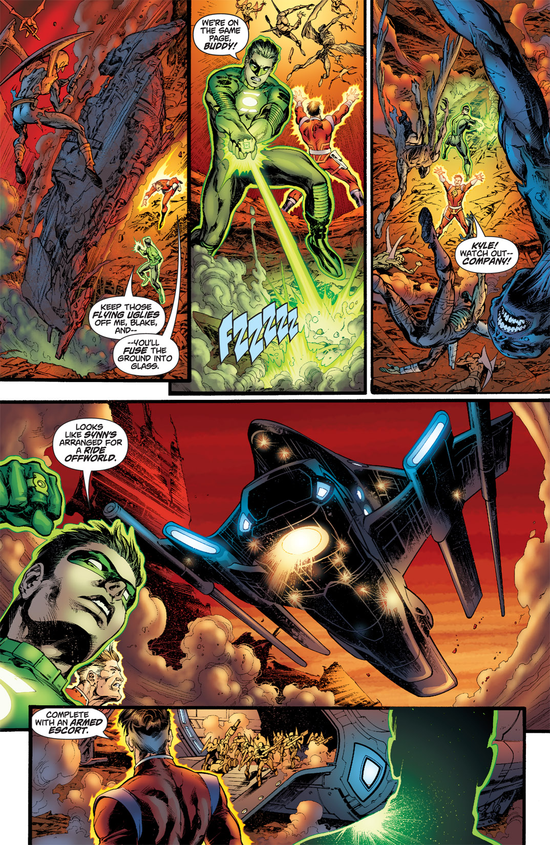 Read online Rann/Thanagar War comic -  Issue #4 - 4