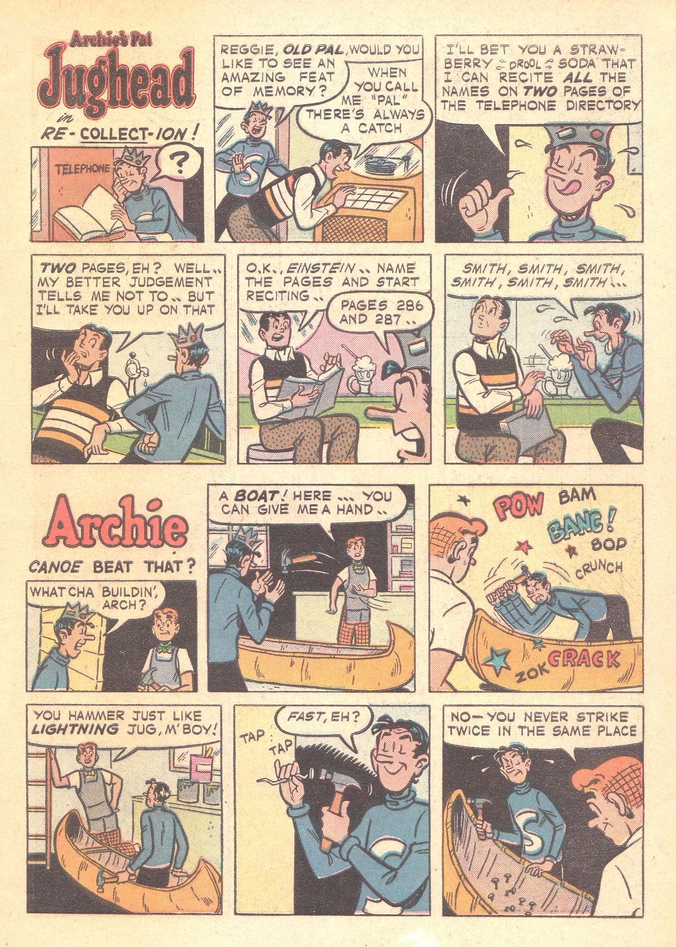 Read online Archie's Pal Jughead comic -  Issue #30 - 5