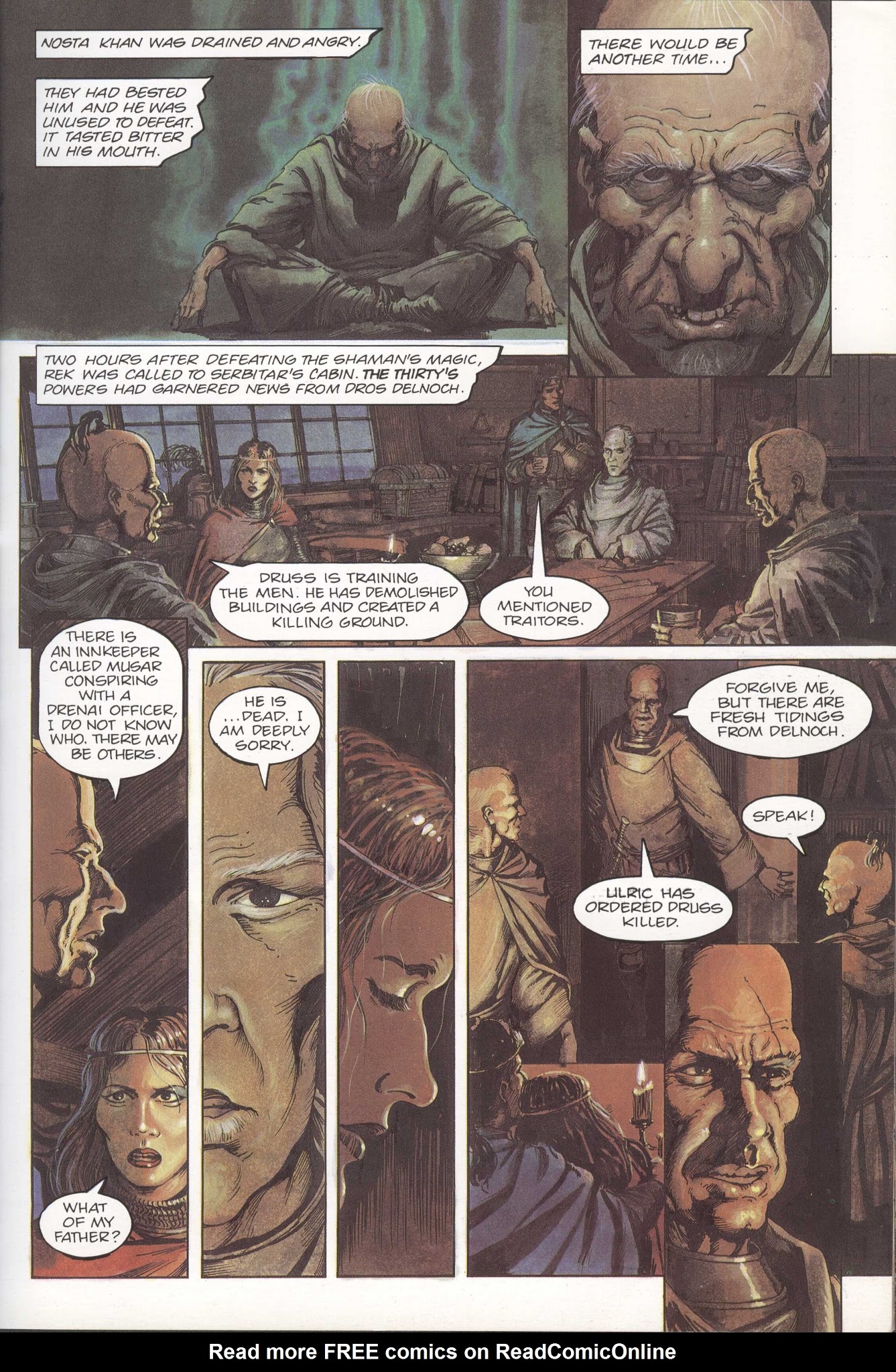 Read online David Gemmell's Legend: A Graphic Novel comic -  Issue # TPB - 44