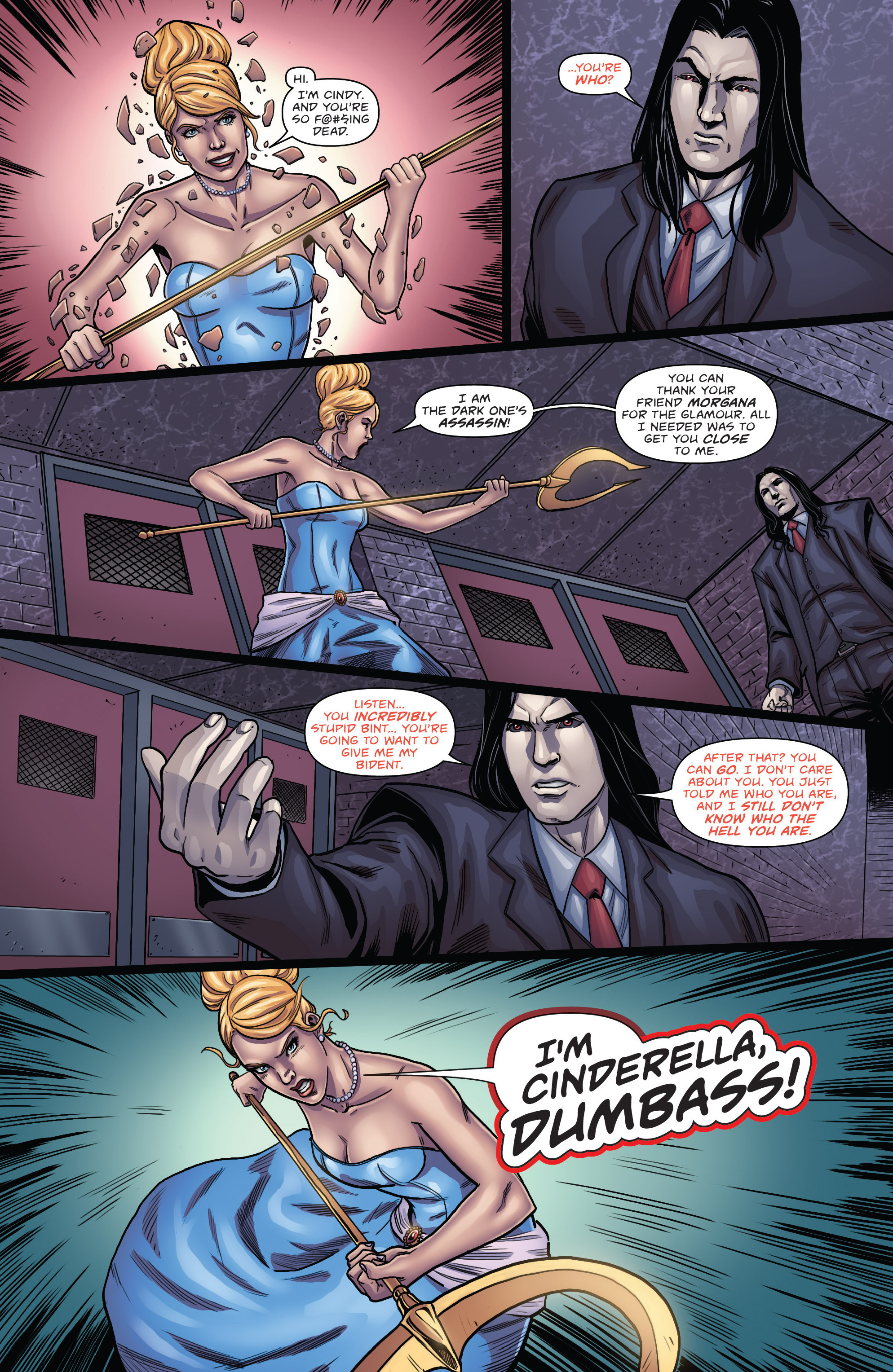 Read online Grimm Fairy Tales presents Cinderella: Age of Darkness comic -  Issue #3 - 10