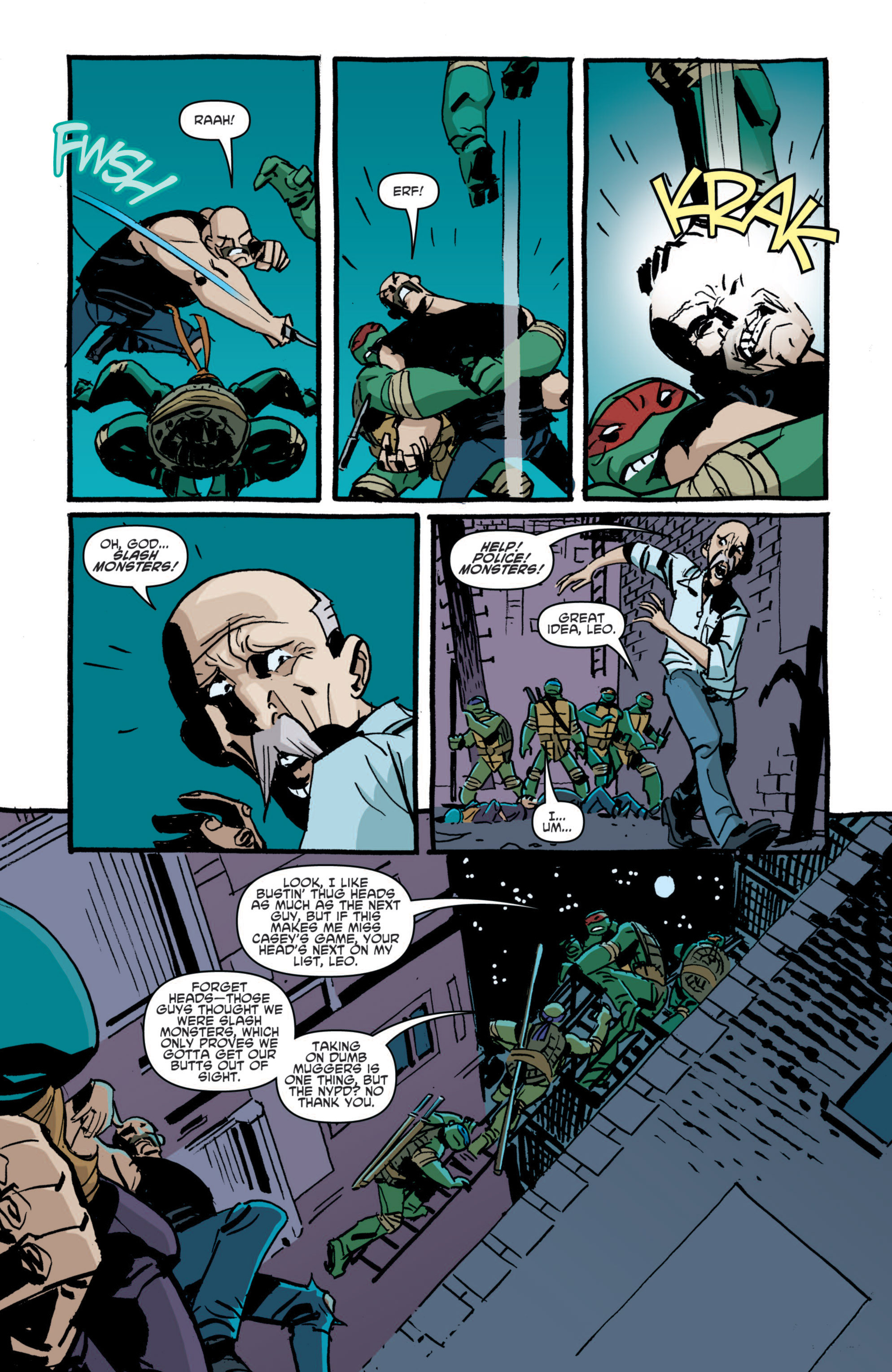 Read online Teenage Mutant Ninja Turtles (2011) comic -  Issue #15 - 17