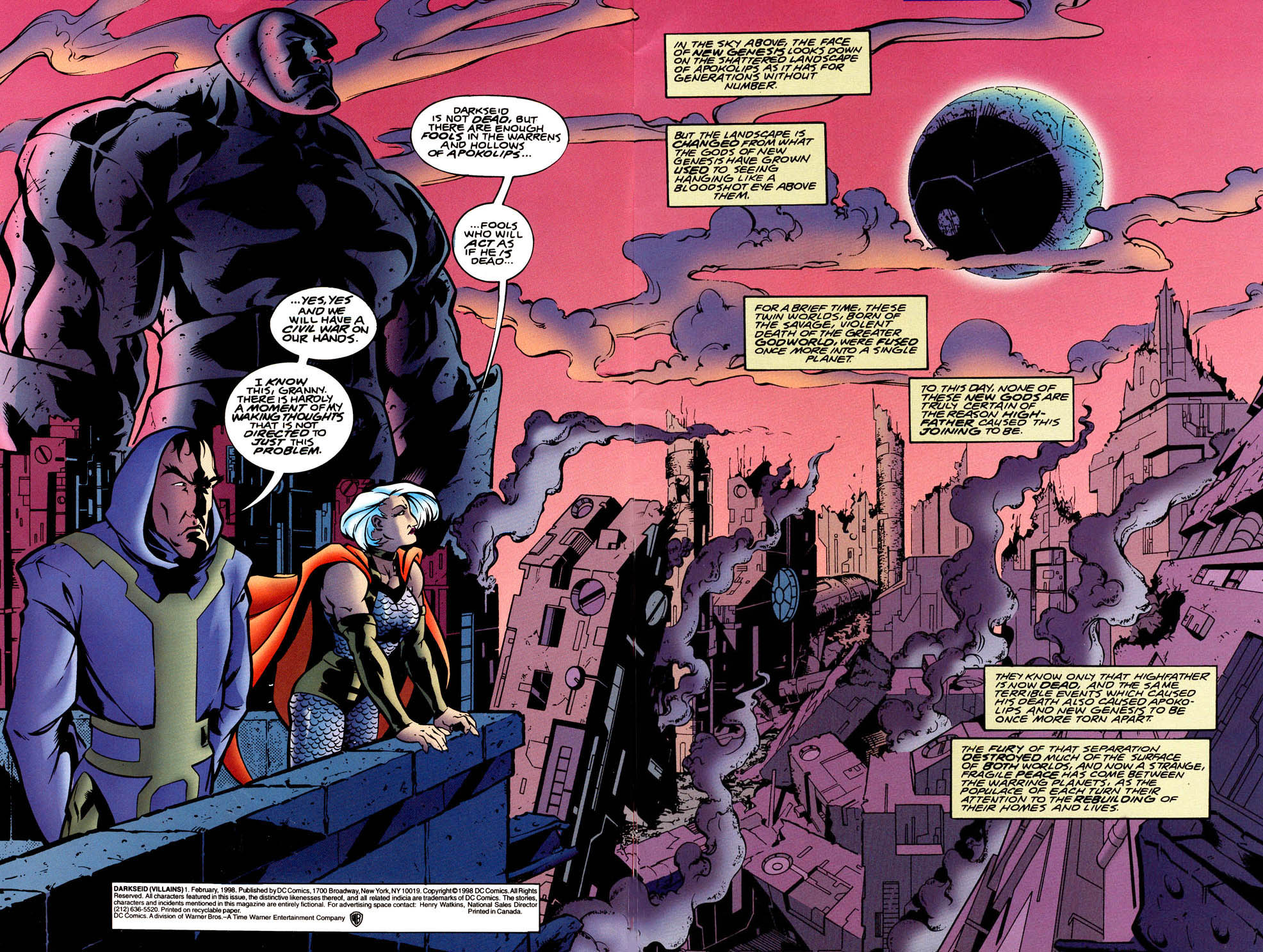 Read online Darkseid (Villains) comic -  Issue # Full - 3