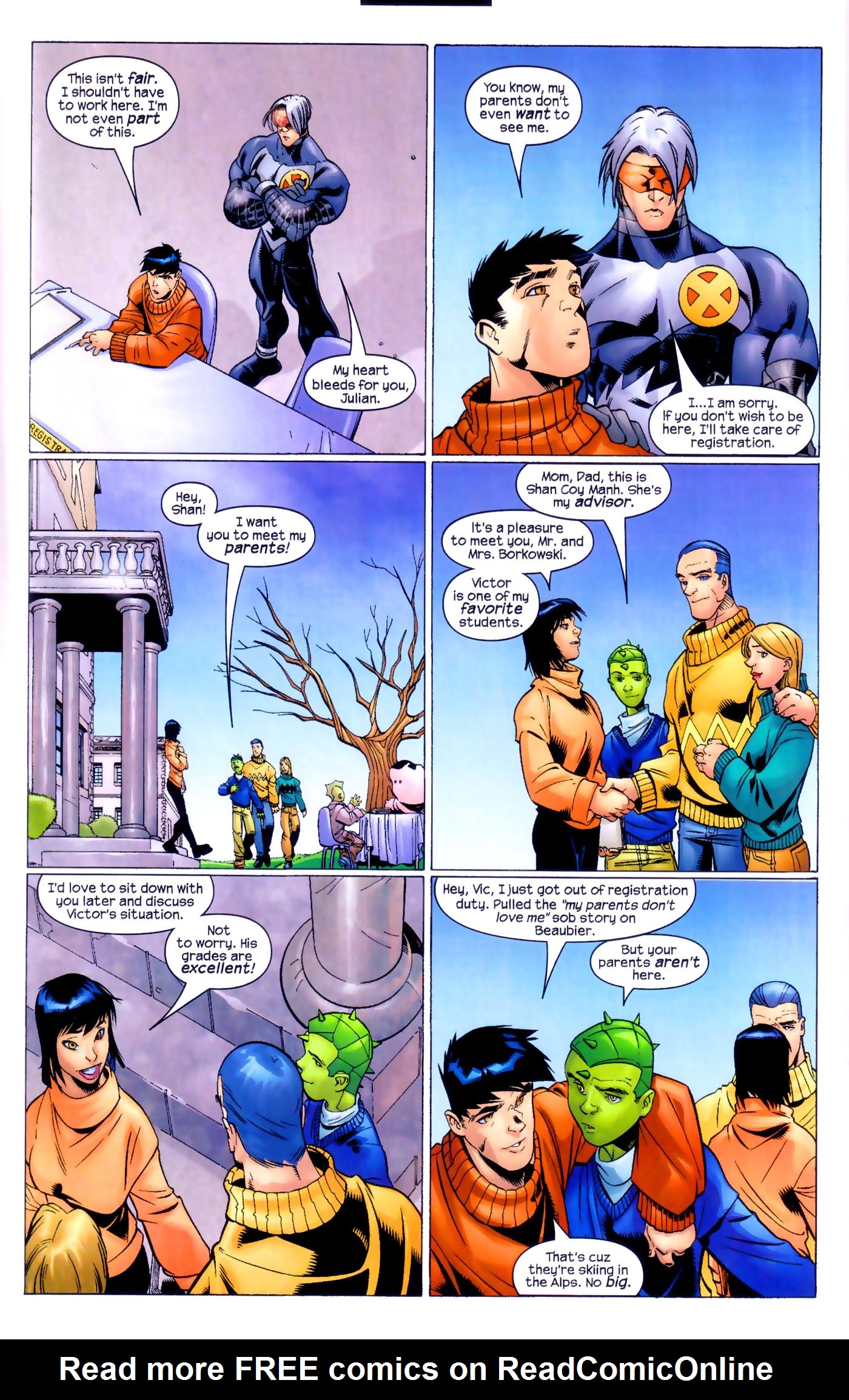 Read online New Mutants (2003) comic -  Issue #8 - 11