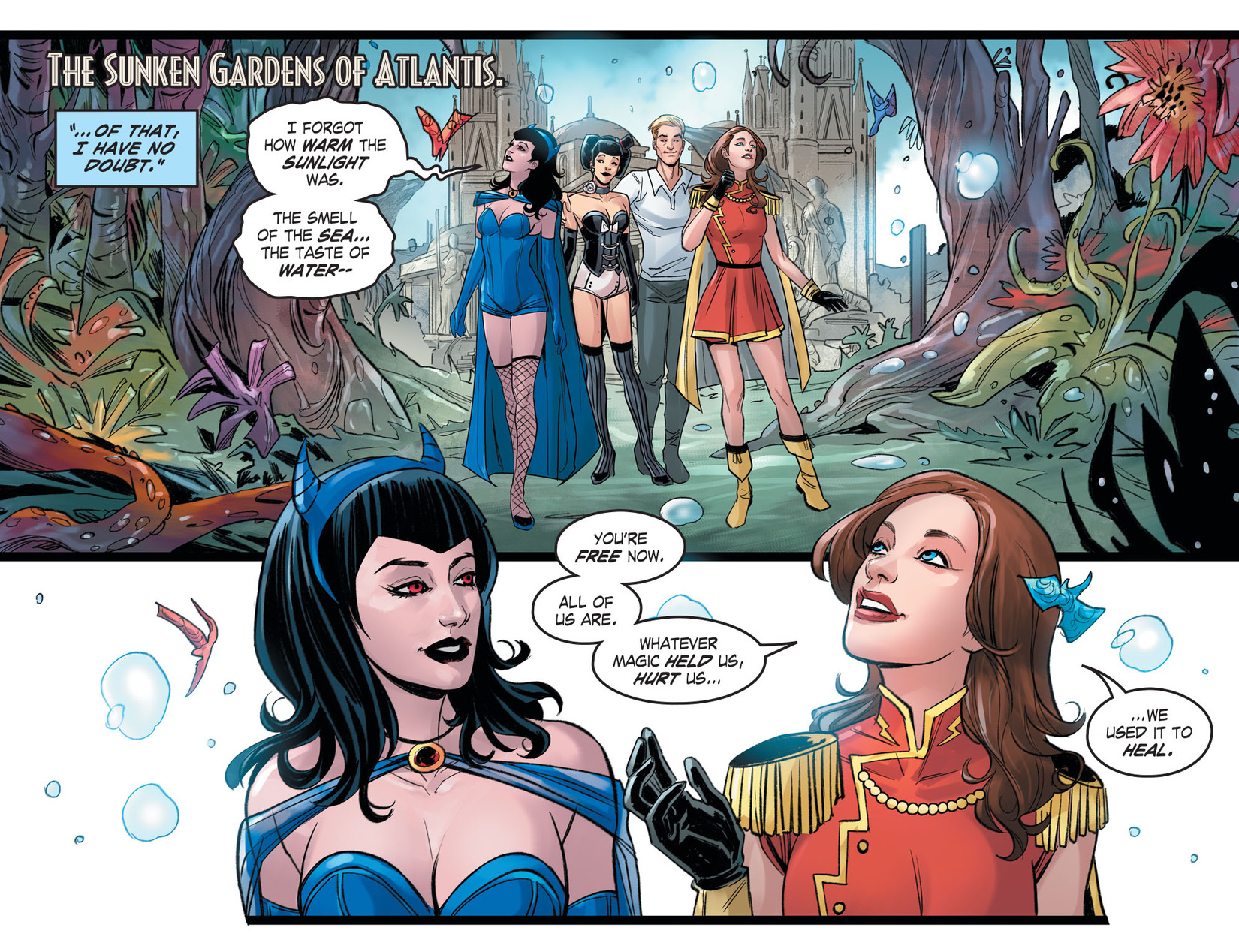 Read online DC Comics: Bombshells comic -  Issue #54 - 15