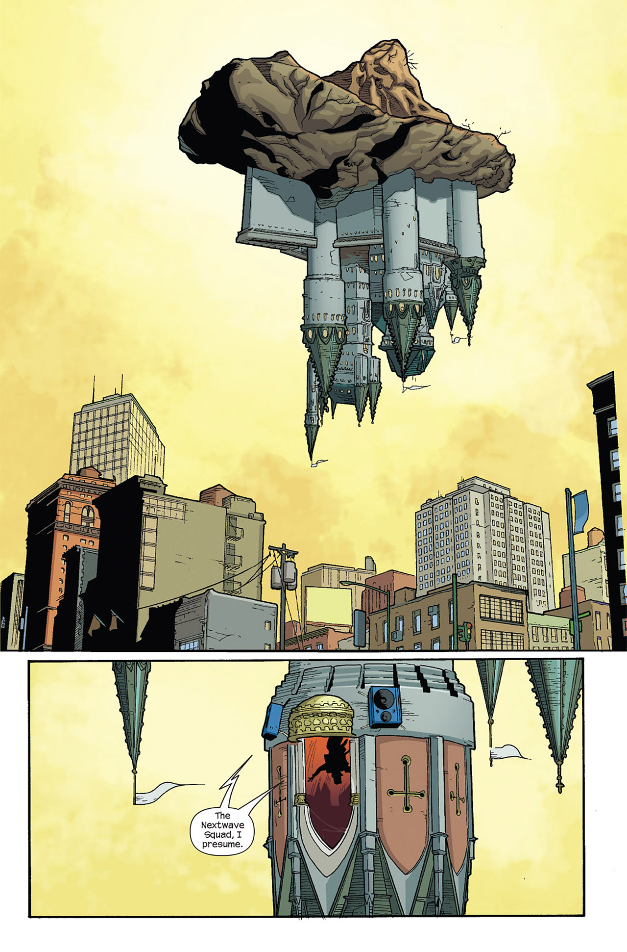 Read online Nextwave: Agents Of H.A.T.E. comic -  Issue #9 - 11