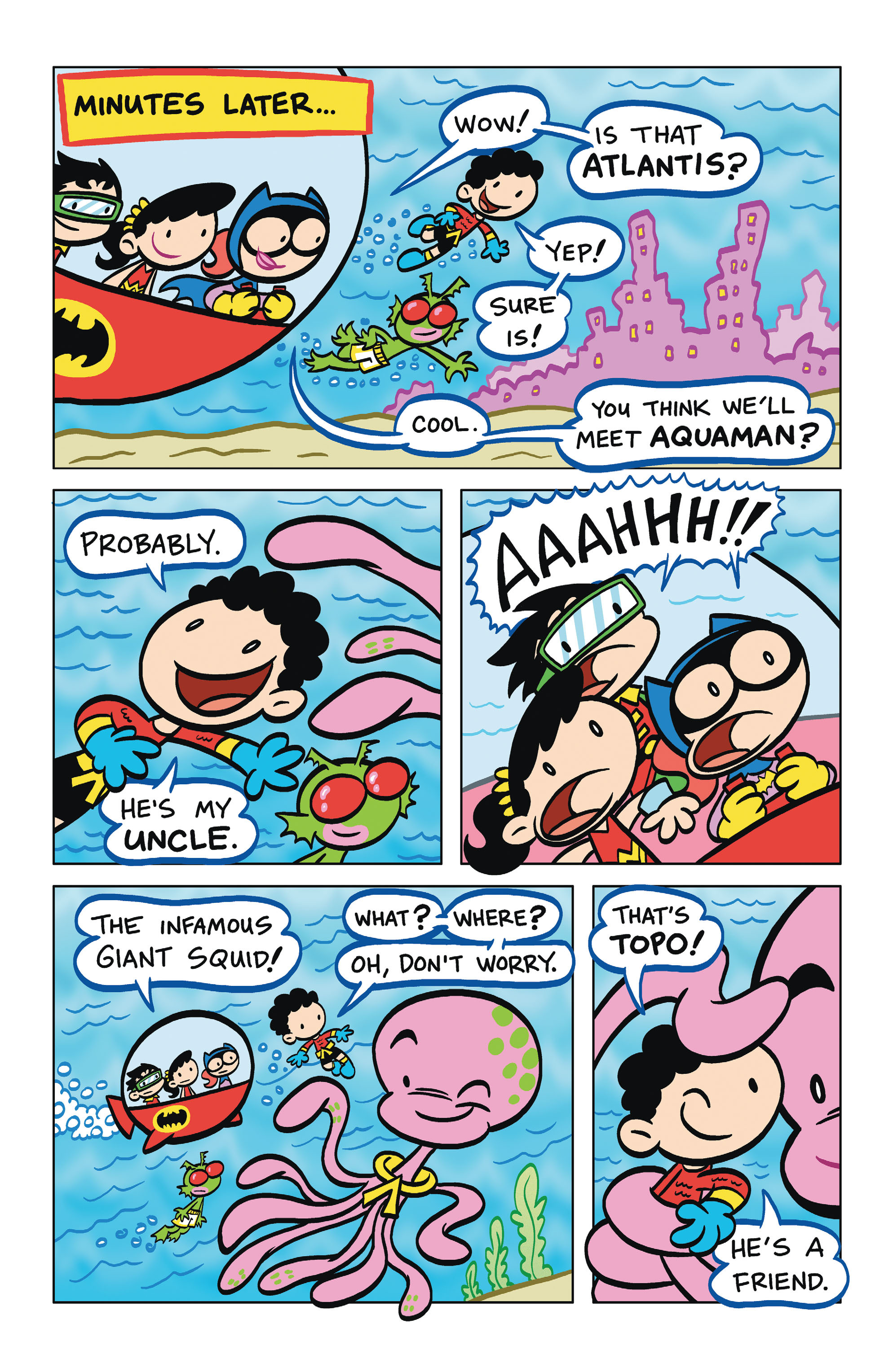 Read online Tiny Titans: Return To the Treehouse comic -  Issue #4 - 9
