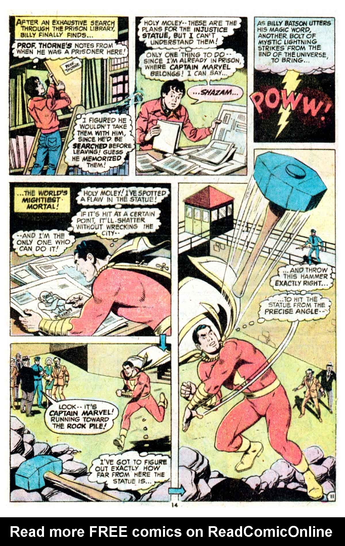 Read online Shazam! (1973) comic -  Issue #16 - 14