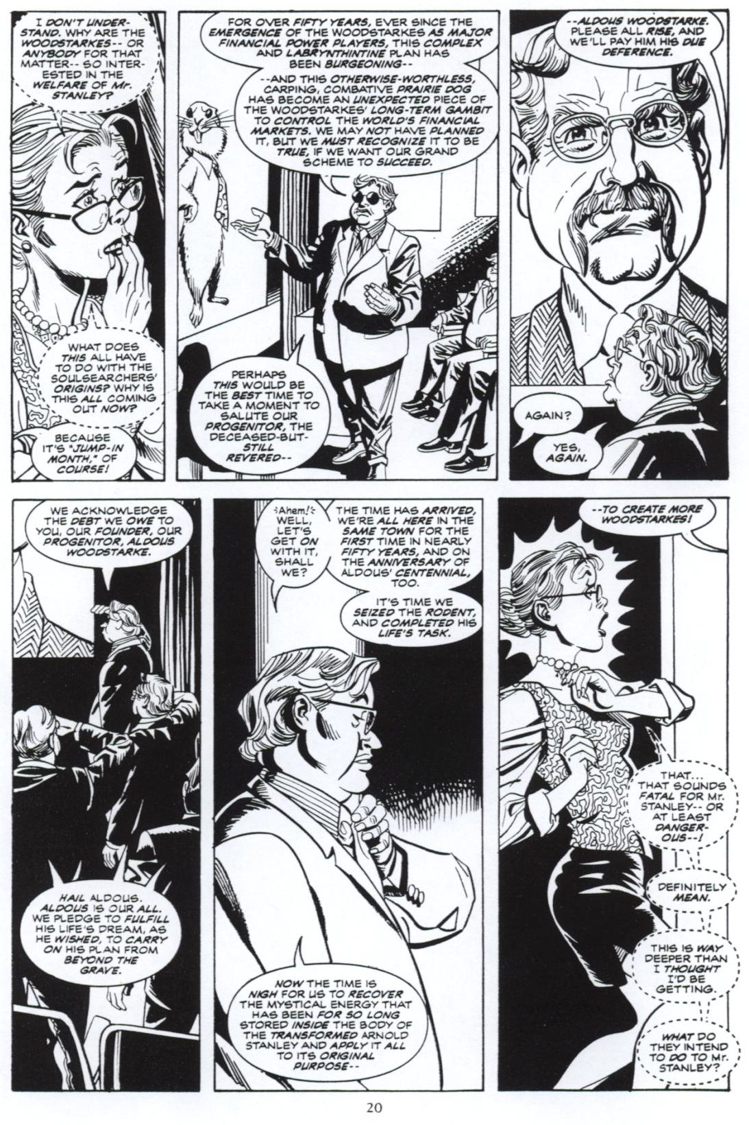 Read online Soulsearchers and Company comic -  Issue #70 - 20