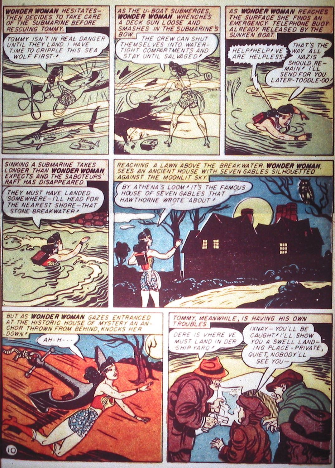 Read online Comic Cavalcade comic -  Issue #1 - 12