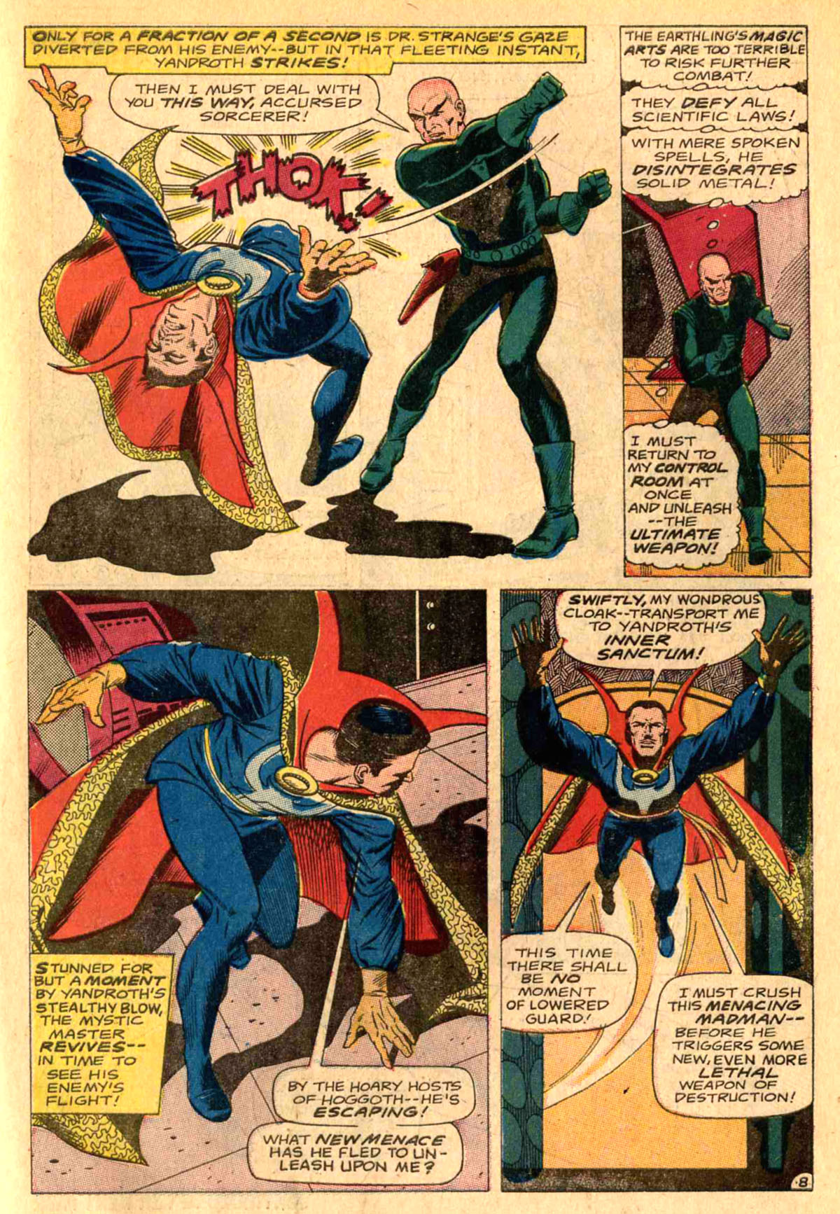 Read online Marvel Masterworks: Doctor Strange comic -  Issue # TPB 2 - 242