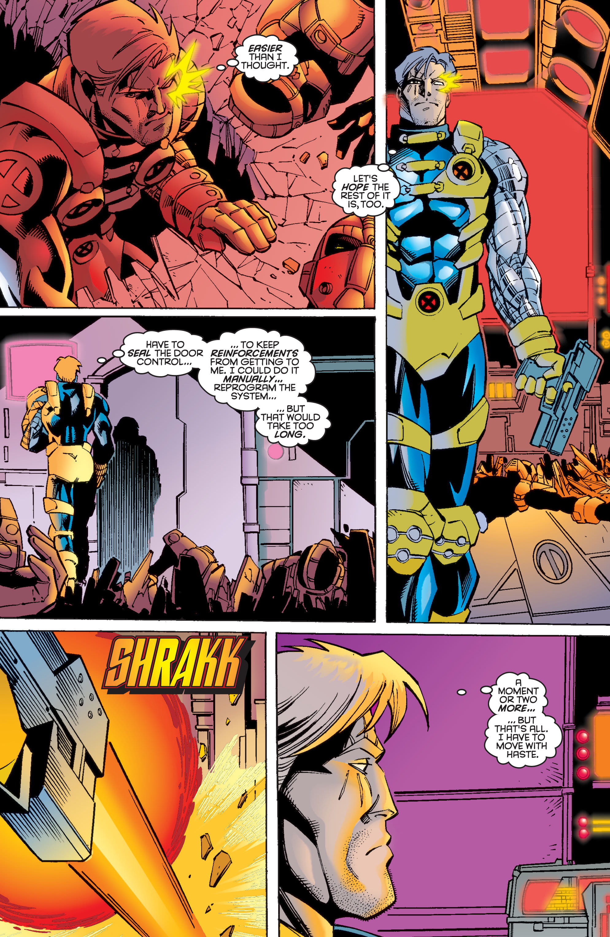 Read online X-Men Milestones: Operation Zero Tolerance comic -  Issue # TPB (Part 2) - 83