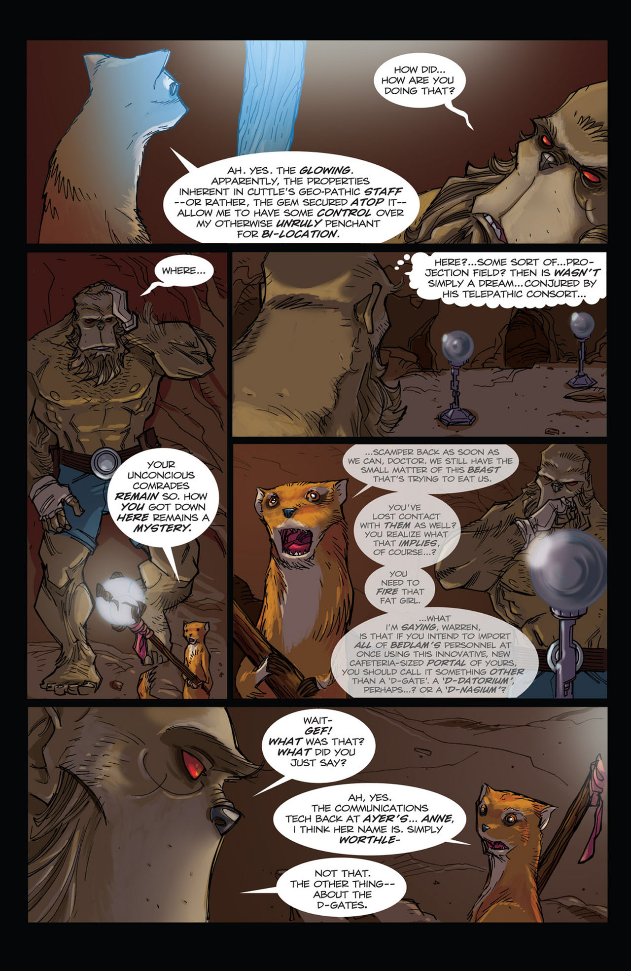 Read online The Perhapanauts: Danger Down Under! comic -  Issue #4 - 4