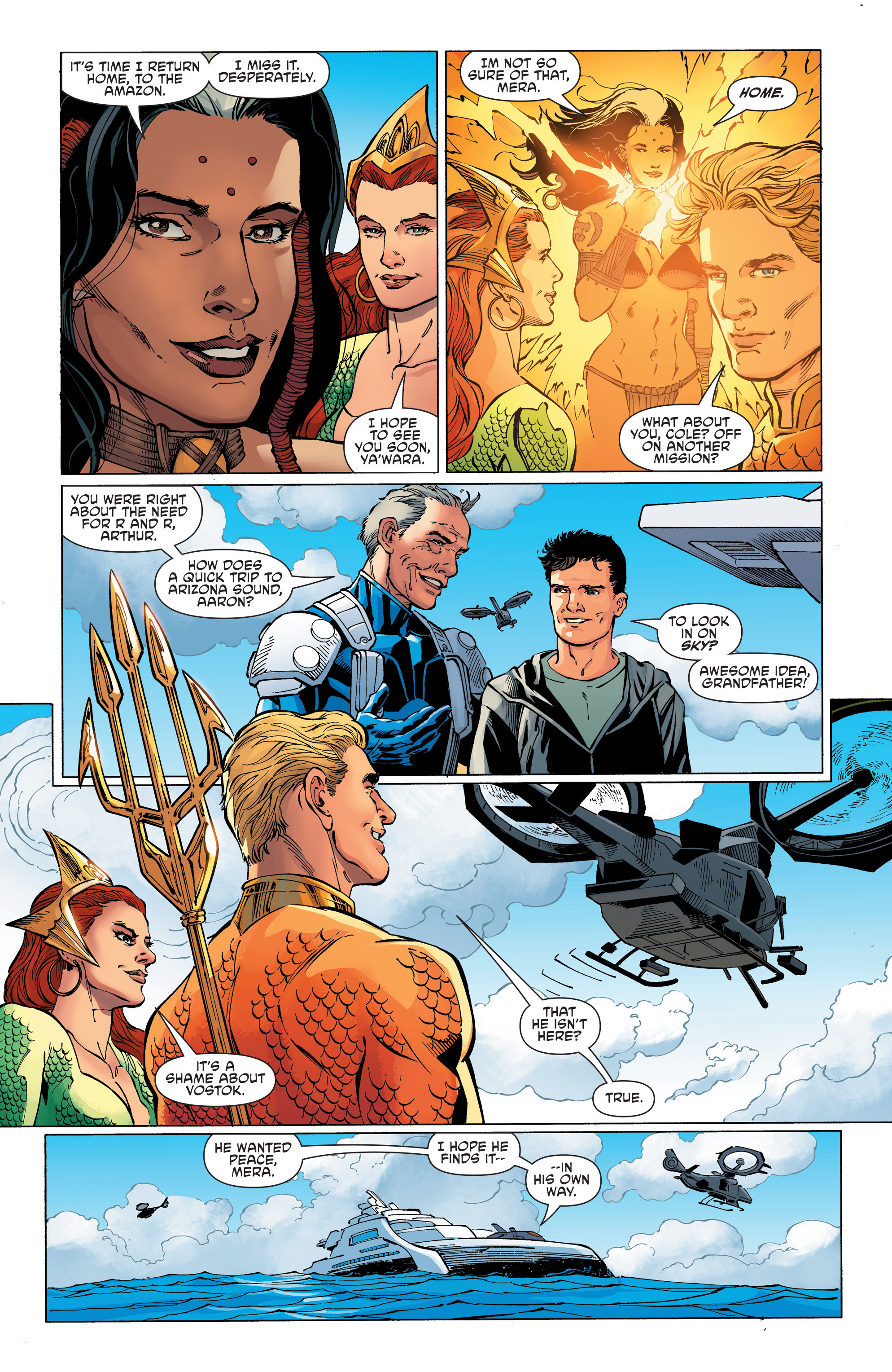 Read online Aquaman and the Others comic -  Issue #11 - 19