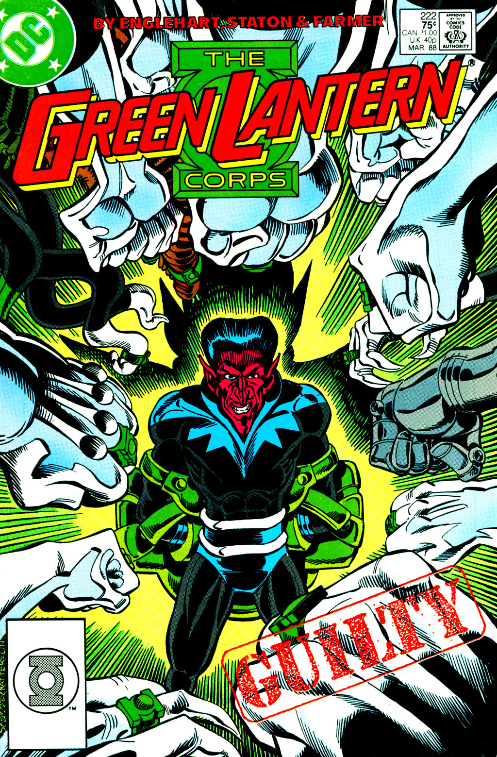 Read online Green Lantern (1960) comic -  Issue #222 - 1