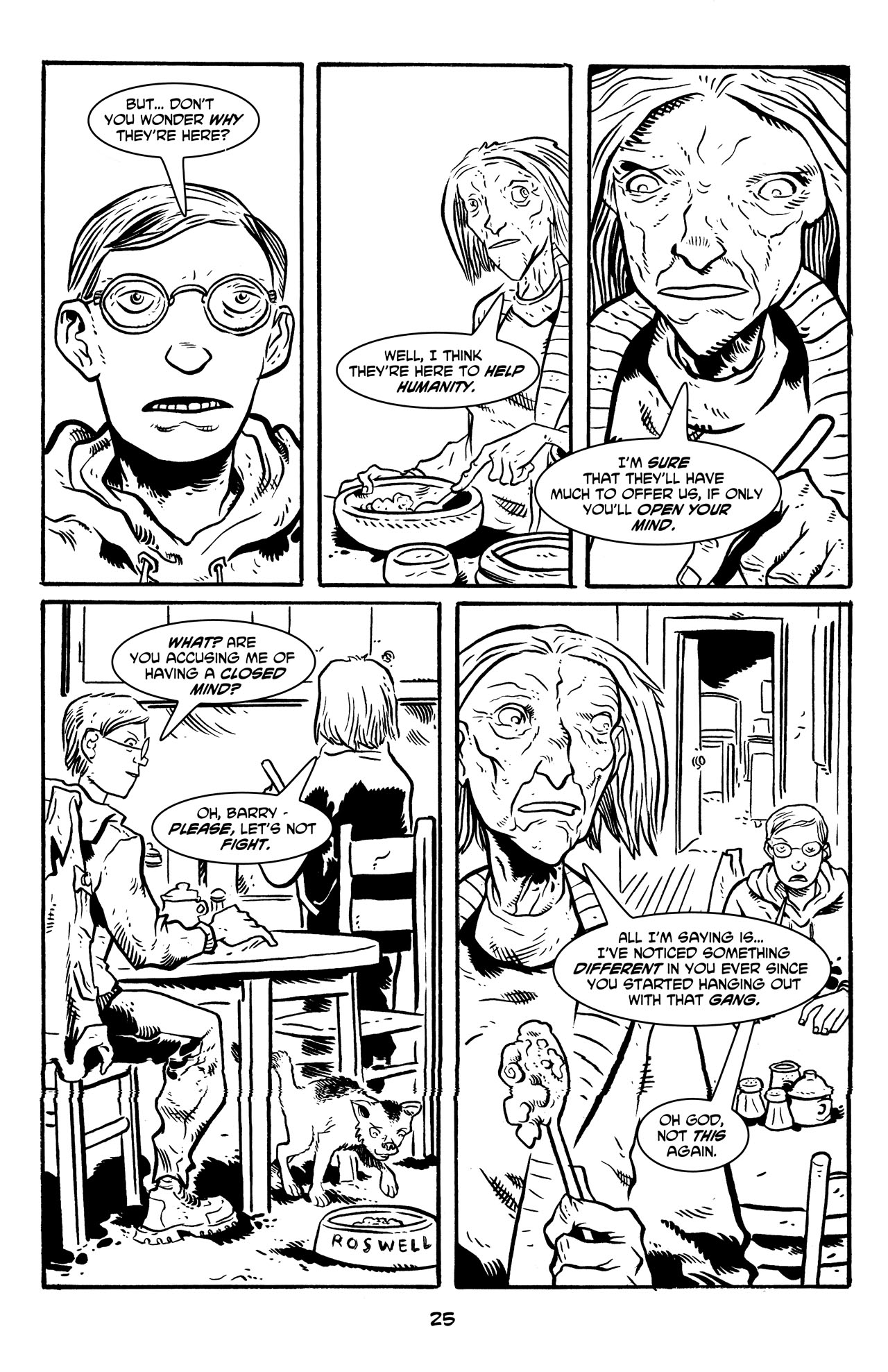 Read online Michelangelo The Third Kind comic -  Issue #1 - 26