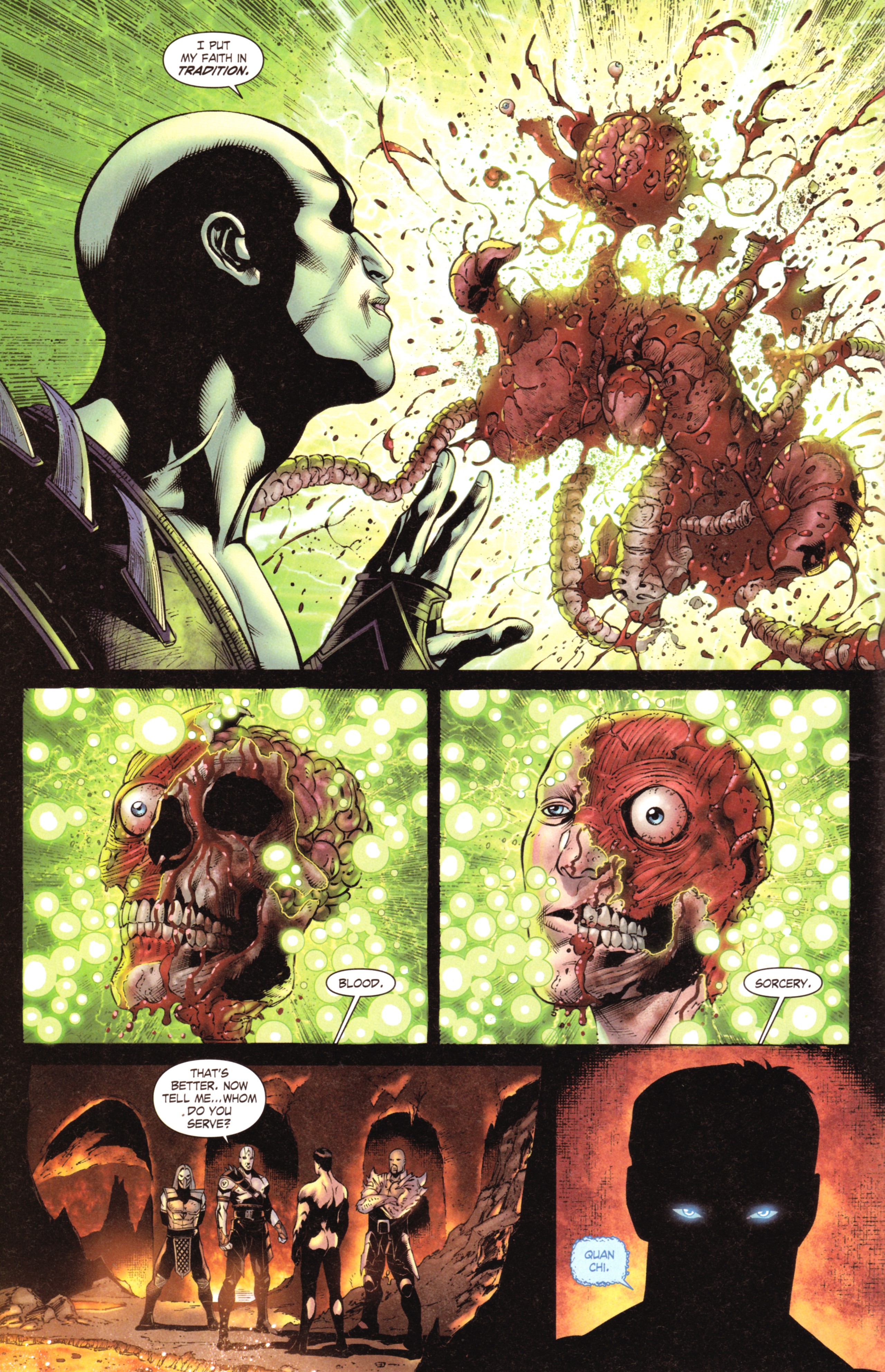 Read online Mortal Kombat X [II] comic -  Issue #6 - 10