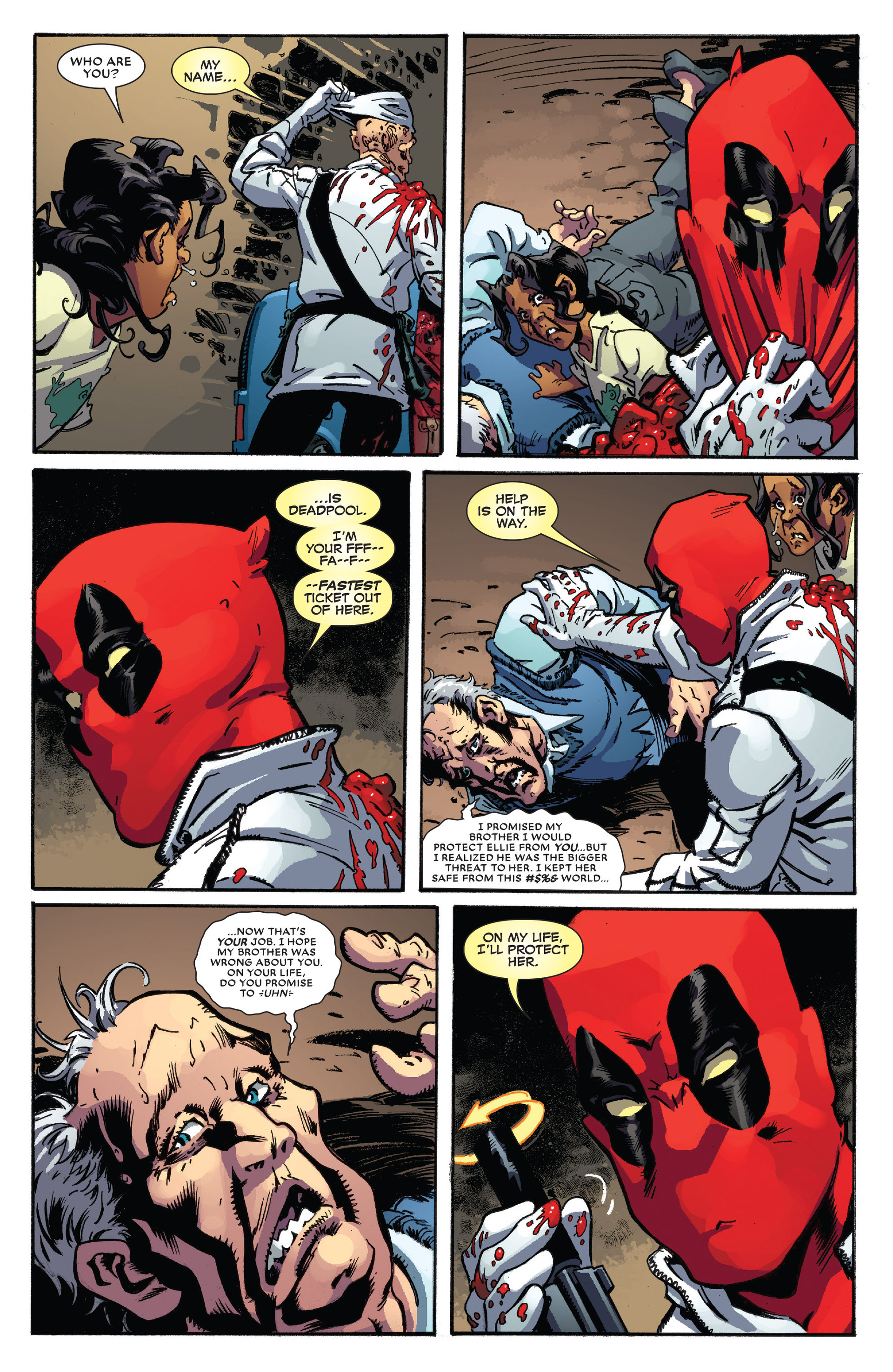 Read online Deadpool (2013) comic -  Issue #32 - 16