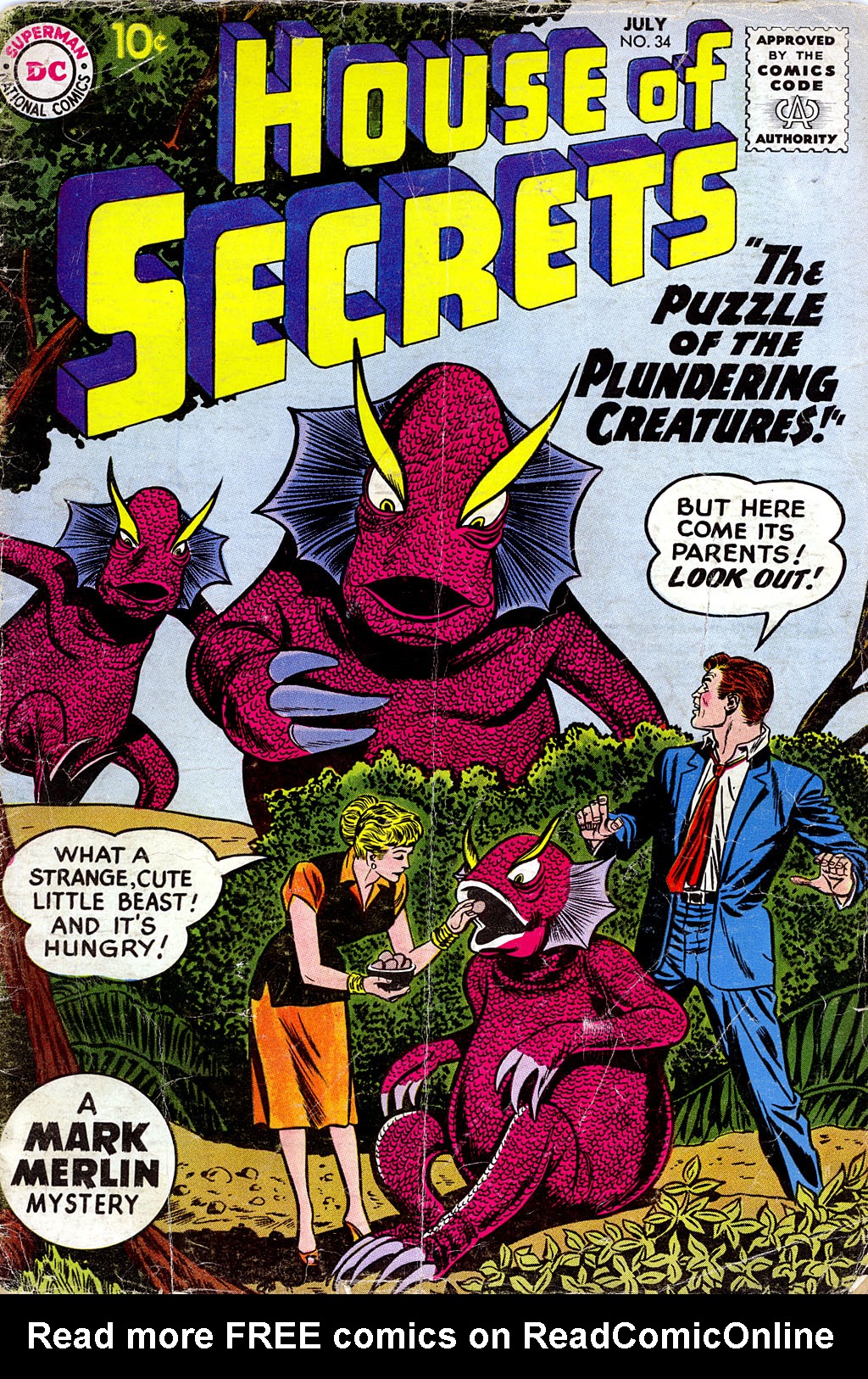 Read online House of Secrets (1956) comic -  Issue #34 - 1