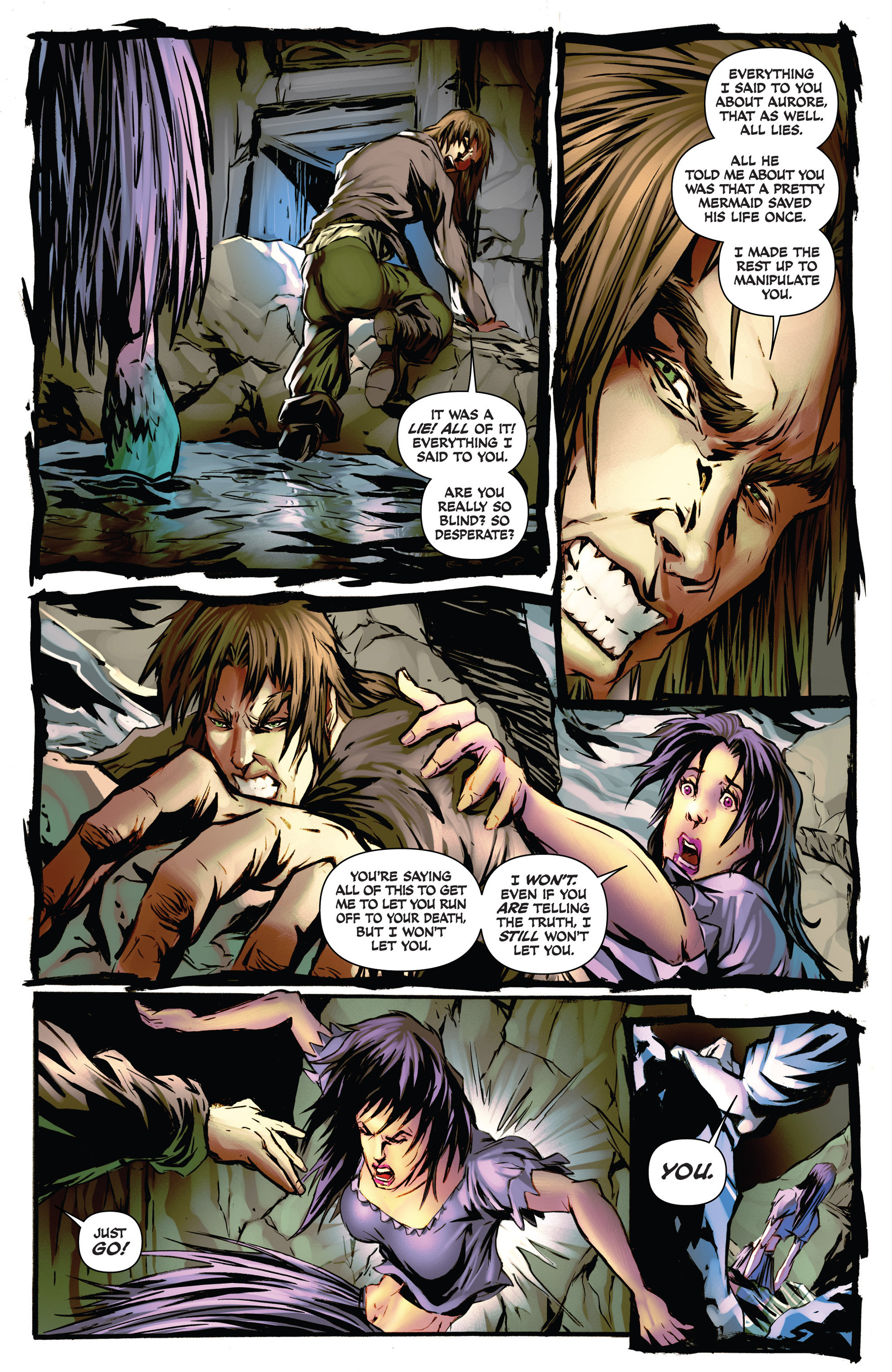 Read online Damsels: Mermaids comic -  Issue #5 - 6
