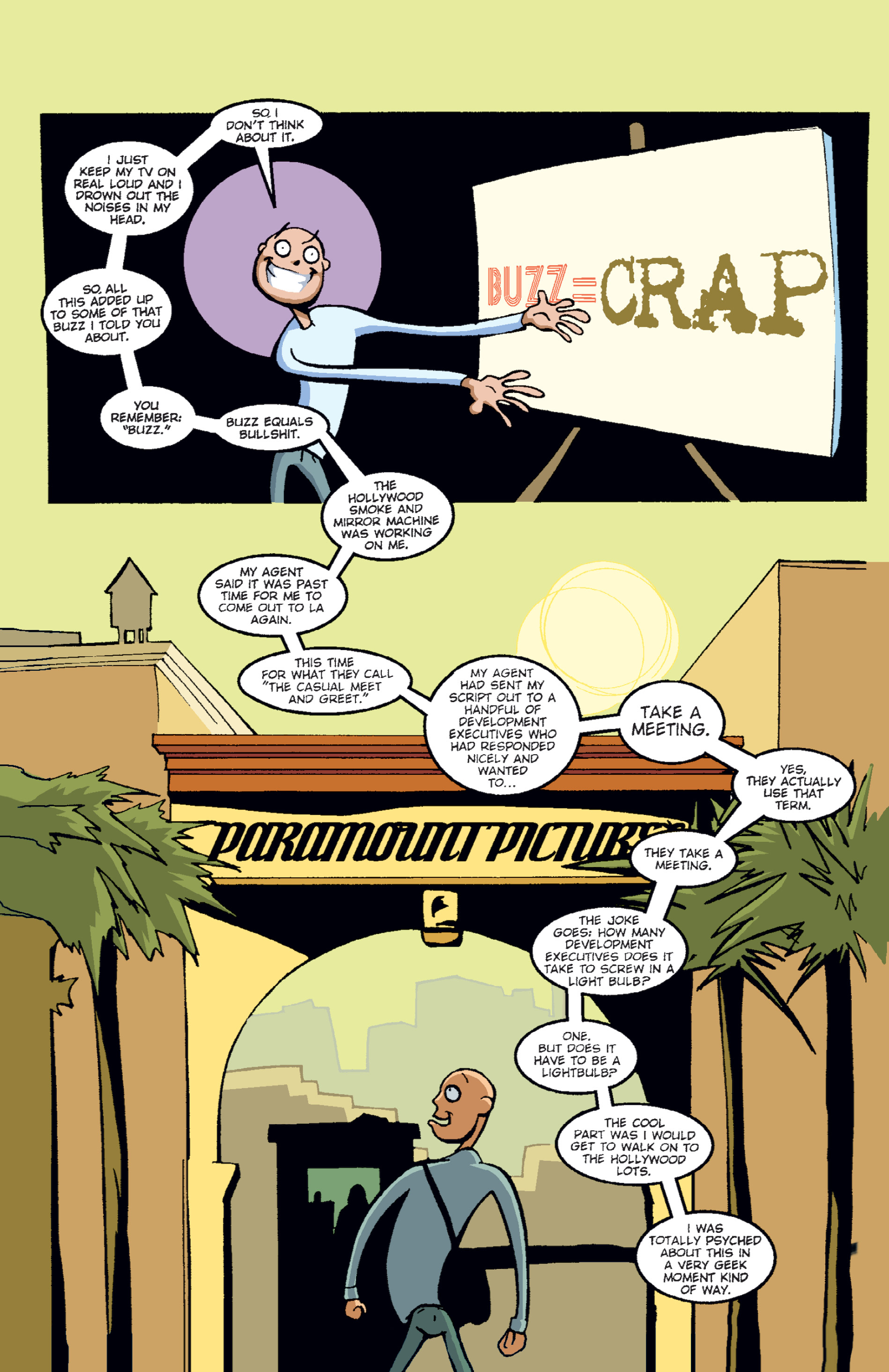 Read online Fortune & Glory: A True Hollywood Comic Book Story comic -  Issue # TPB - 67